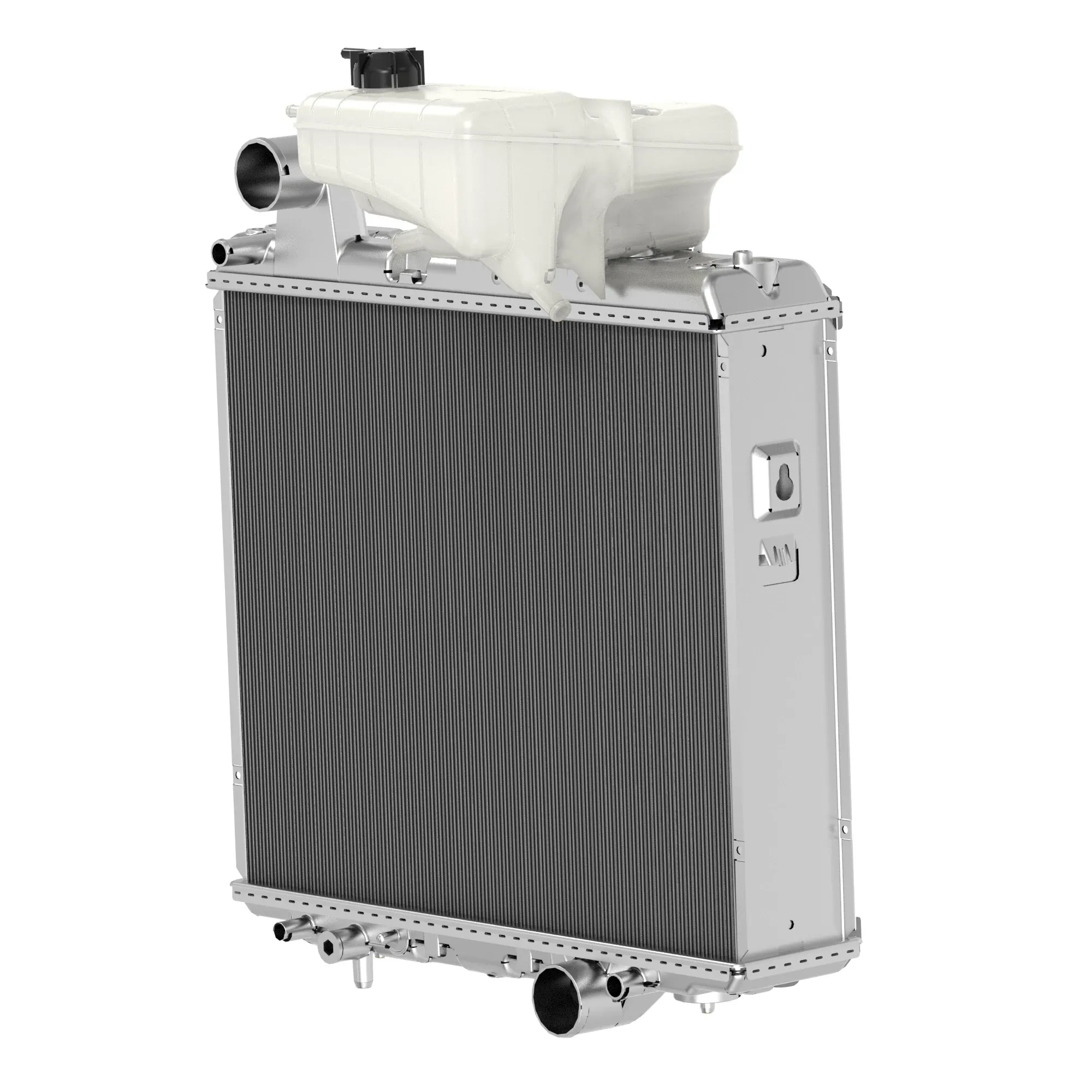 John Deere Radiator with Reservoir and Rails - AL209041