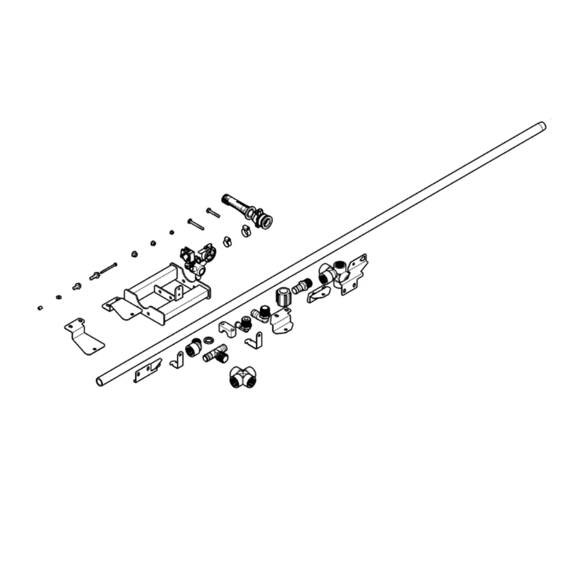 John Deere Custom Spacing Sprayer Nozzle Kit - BKK10612