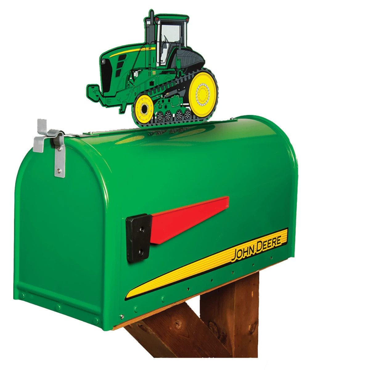 "9000 Series Rural Style Mailbox with Tractor Topper"