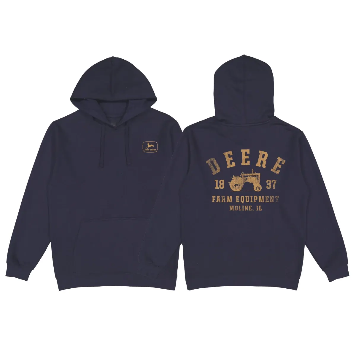 1837 Vintage Tractor Hoodie