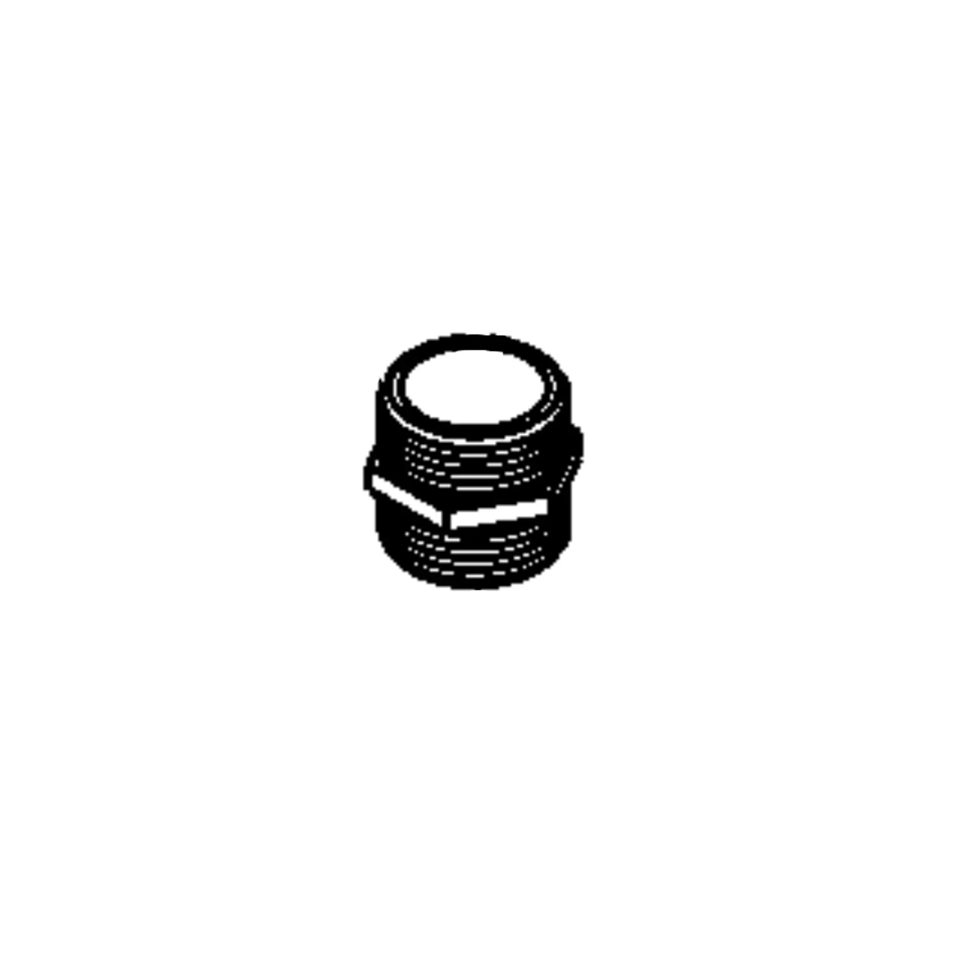 John Deere Threaded Nipple - PMNIP200-SH