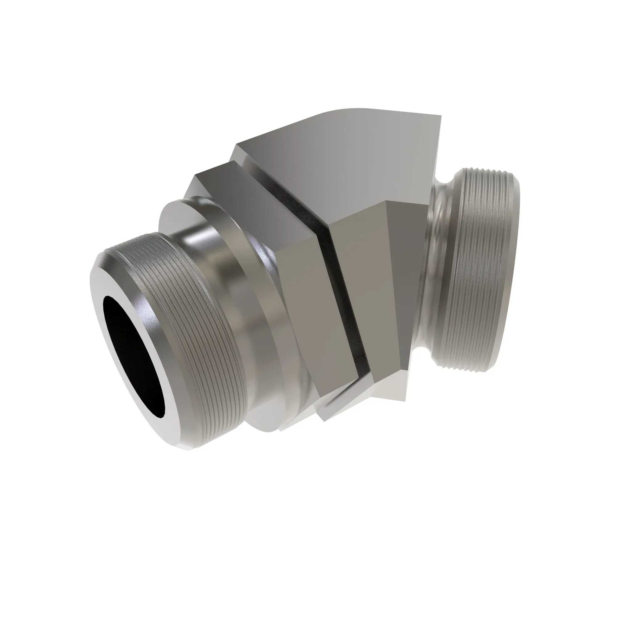 45 DEG ADJ STUD ELBOW (SDE45), ORFS