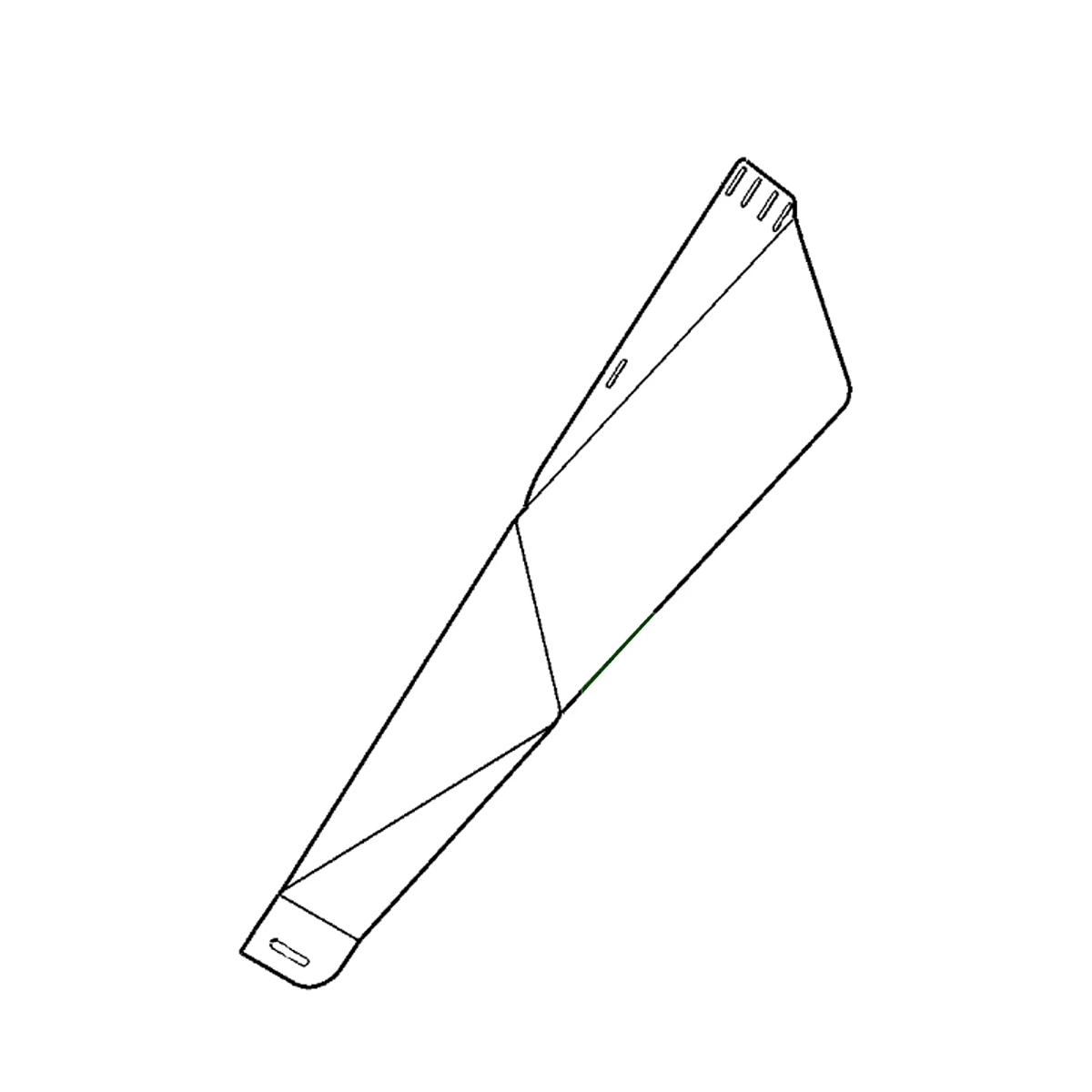 Deflector, DEF Extn-500D/Gbh-Rh Y-G