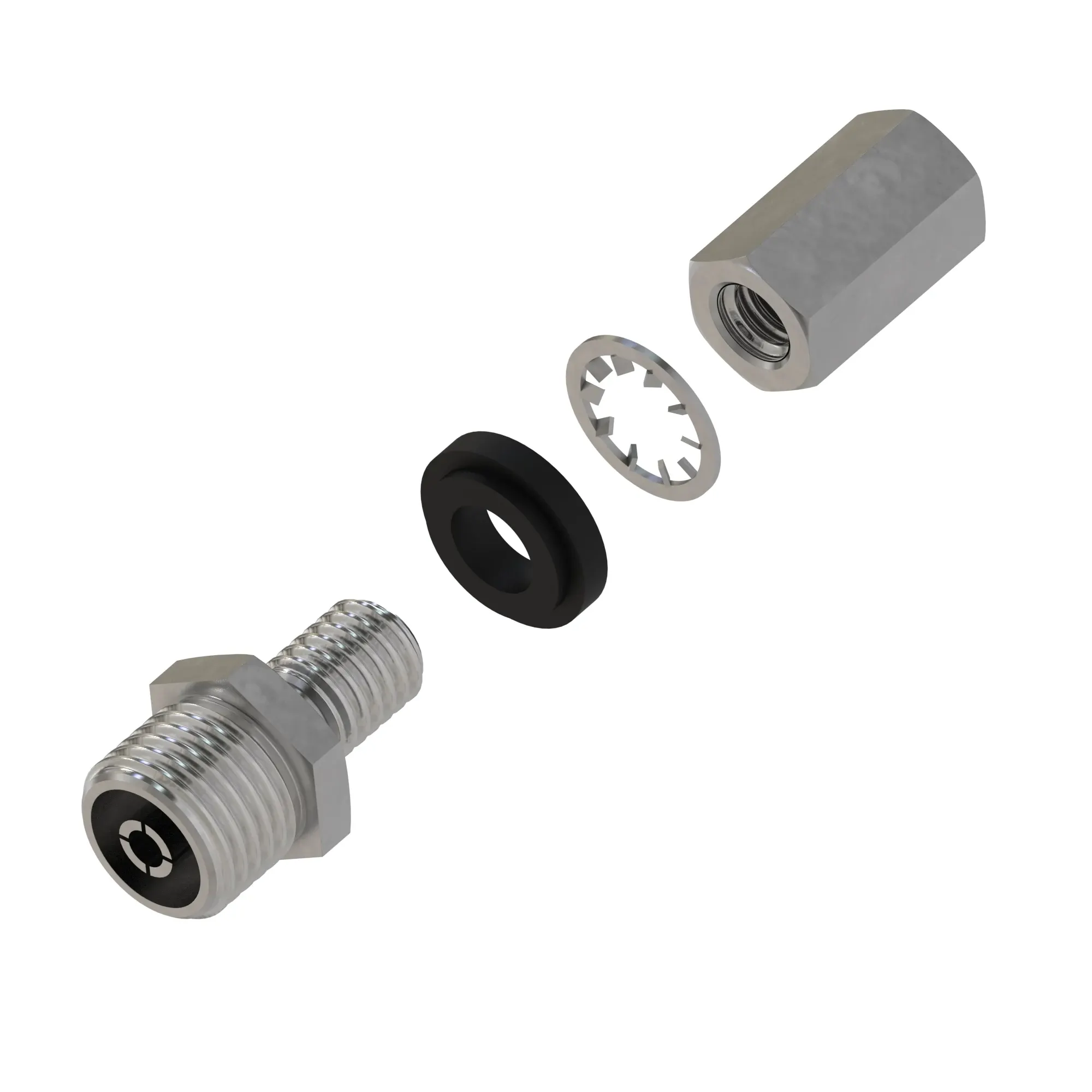 John Deere CB Antenna Bulkhead Adapter - T427171