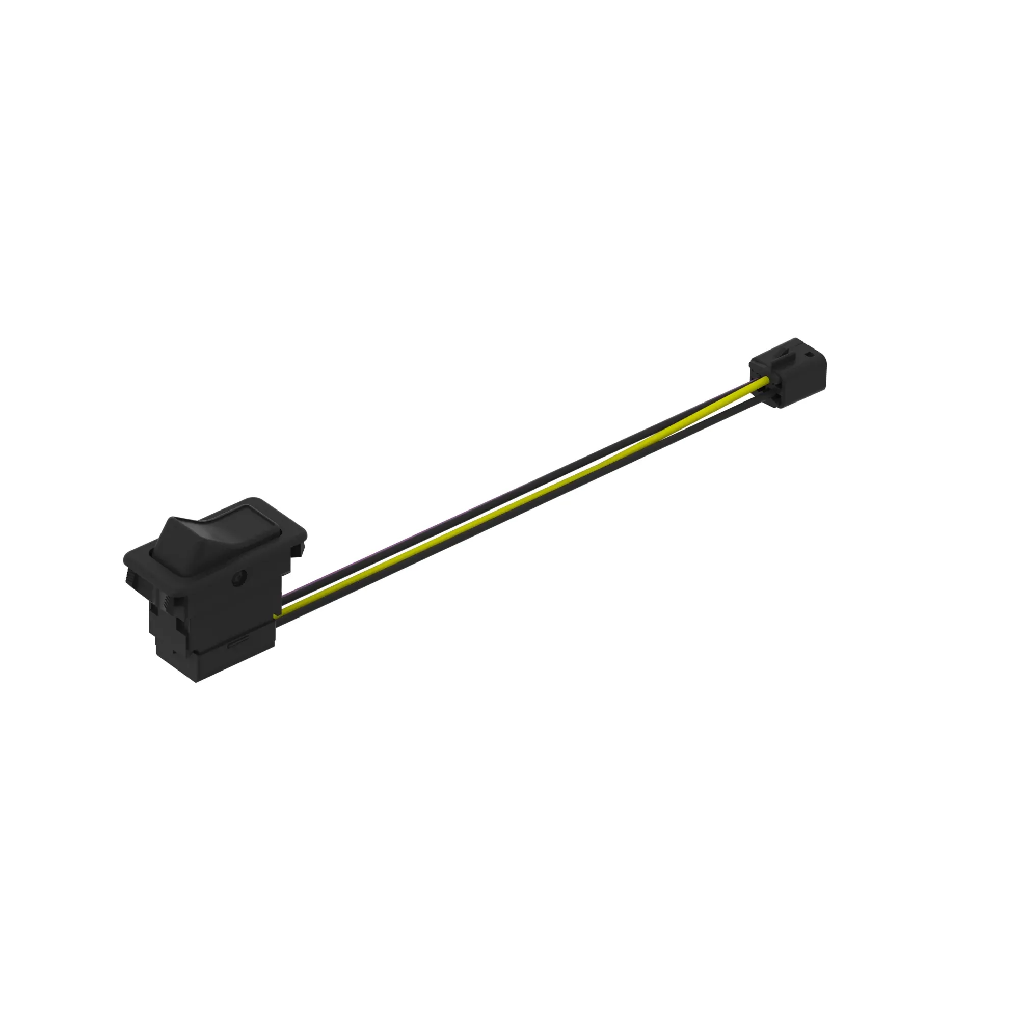 TOGGLE/ROCKER SWITCH, ON-OFF DPDT