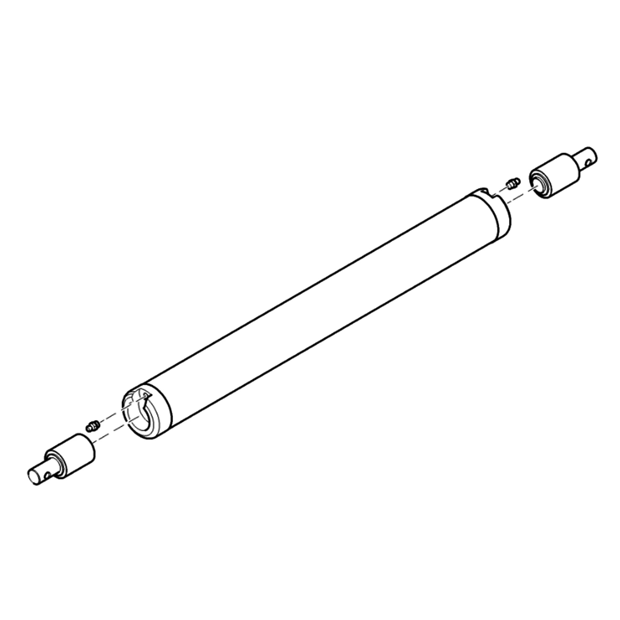 John Deere Hollow Roller Kit, 2 x 18 Inch - BM24204