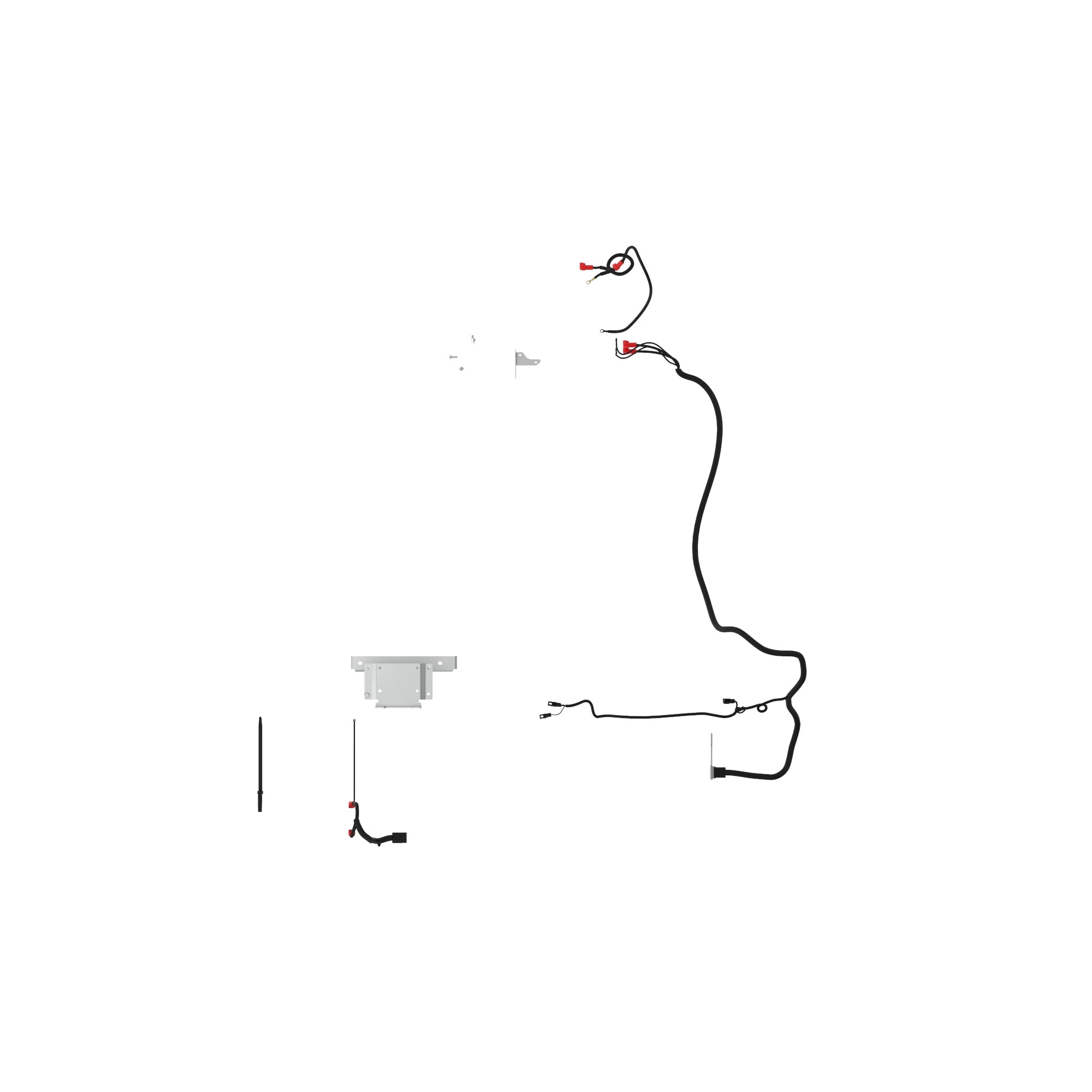 WINCH KIT, BUMPER MOUNT 3500LB