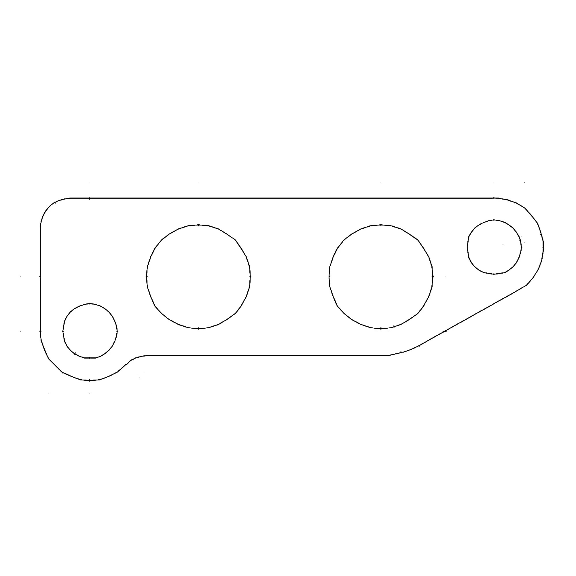 John Deere Gasket - R120146