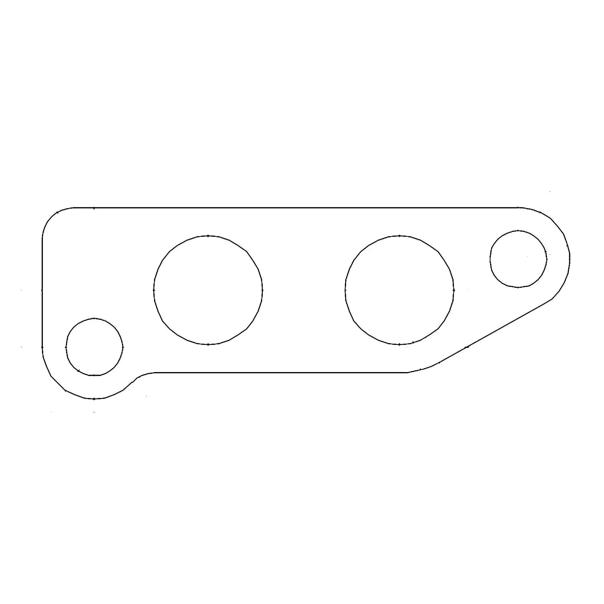 John Deere Gasket - R120146