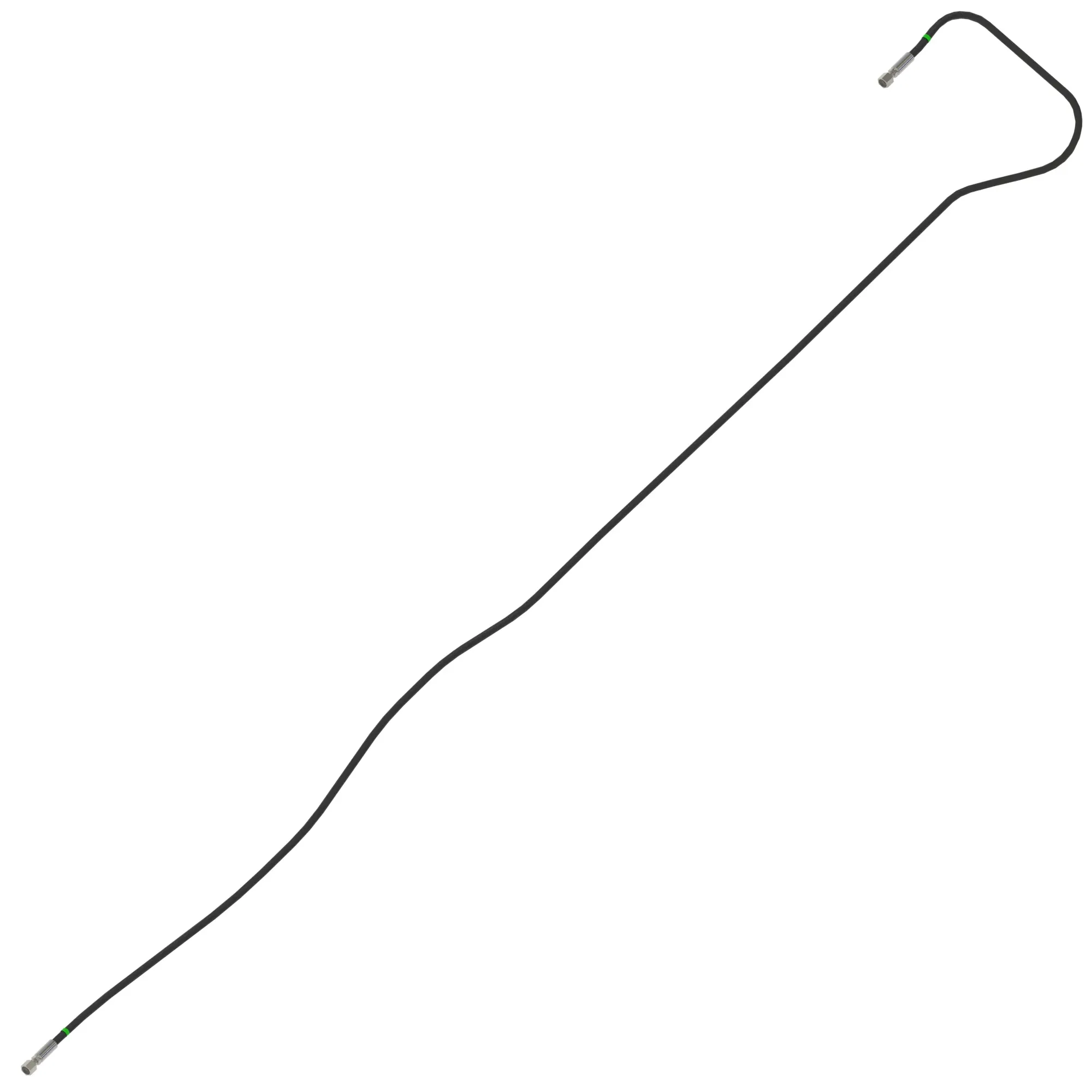 John Deere Bulkhead to Hand Valve Hydraulic Hose - AKK30863