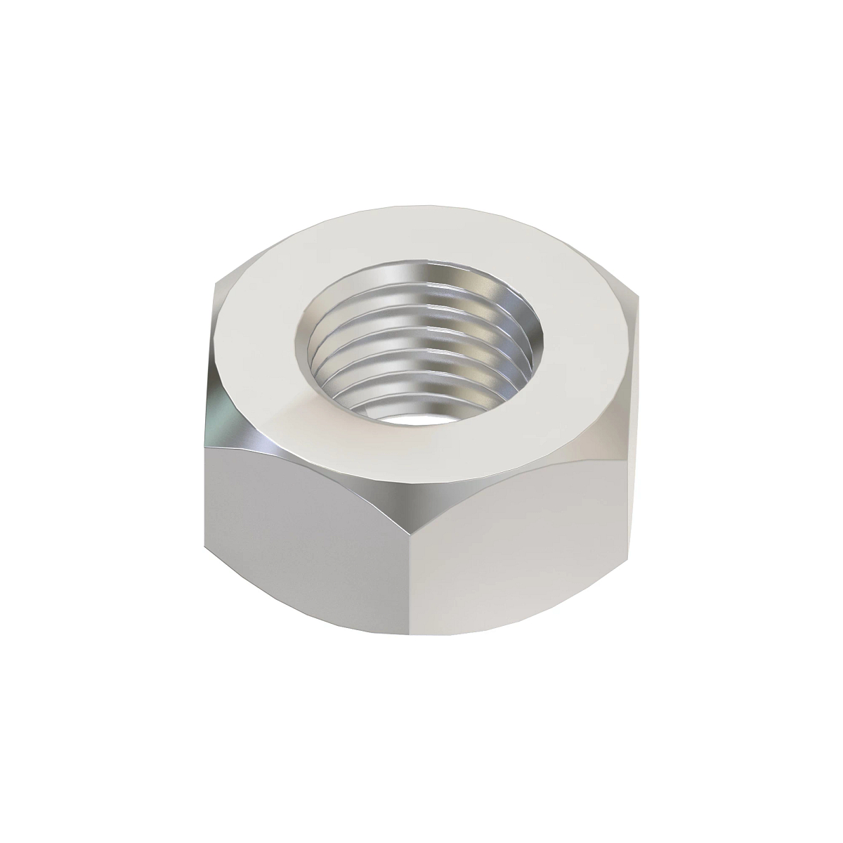 John Deere Hexagonal Nut, 1/4" - 14H850