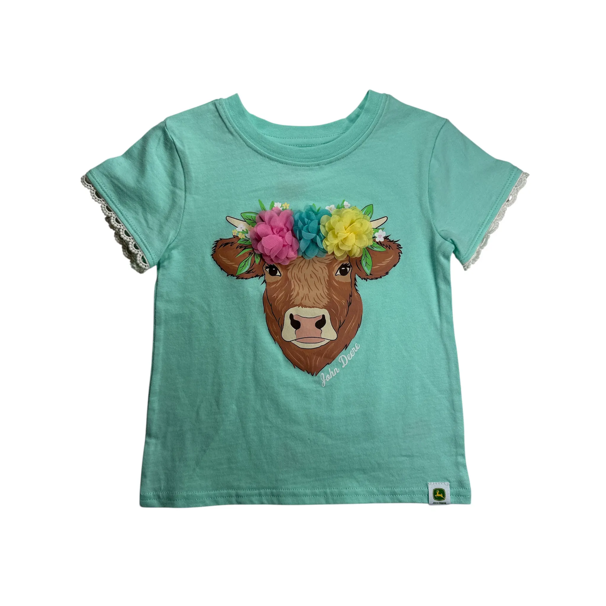 Toddlers Pretty Cow T-Shirt