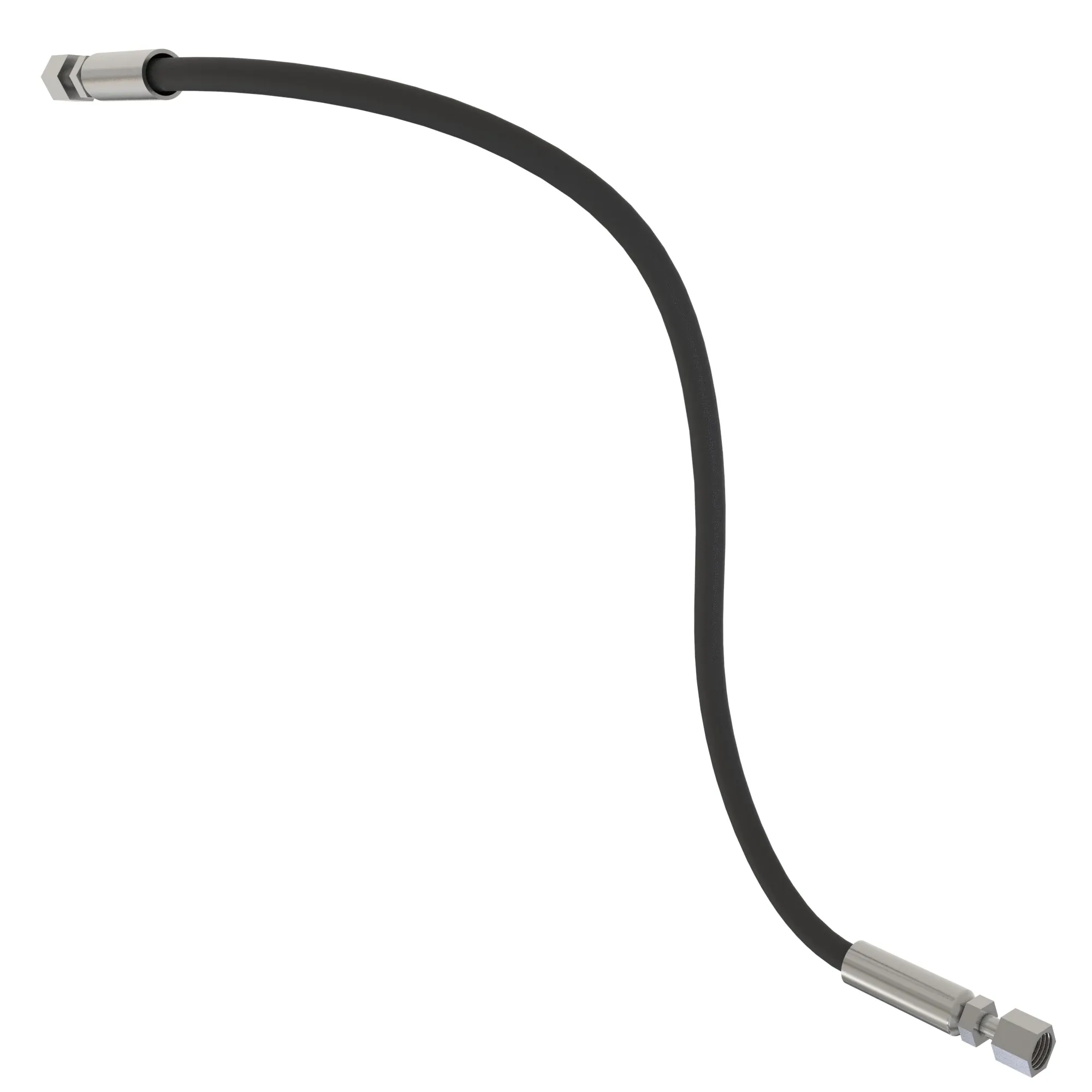 John Deere Wrap Hoist Raise LH Hydraulic Hose - AN372698