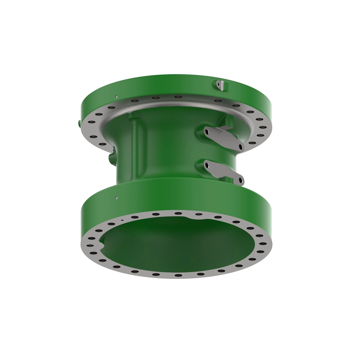 Spacer, Axle, Assembly With Plugs 4