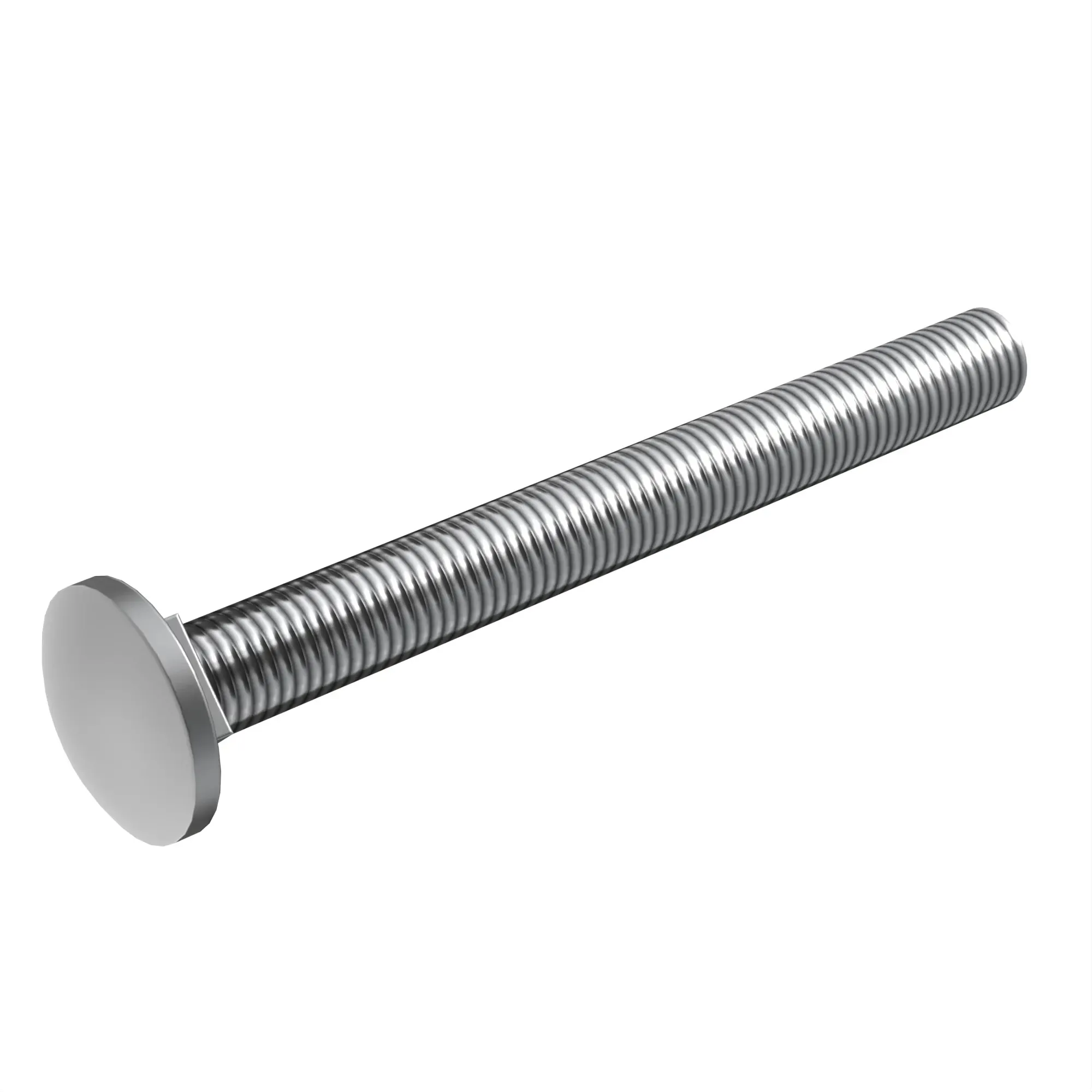 John Deere Round Head Square Short Neck Bolt, M8 X 80 - 03M7604