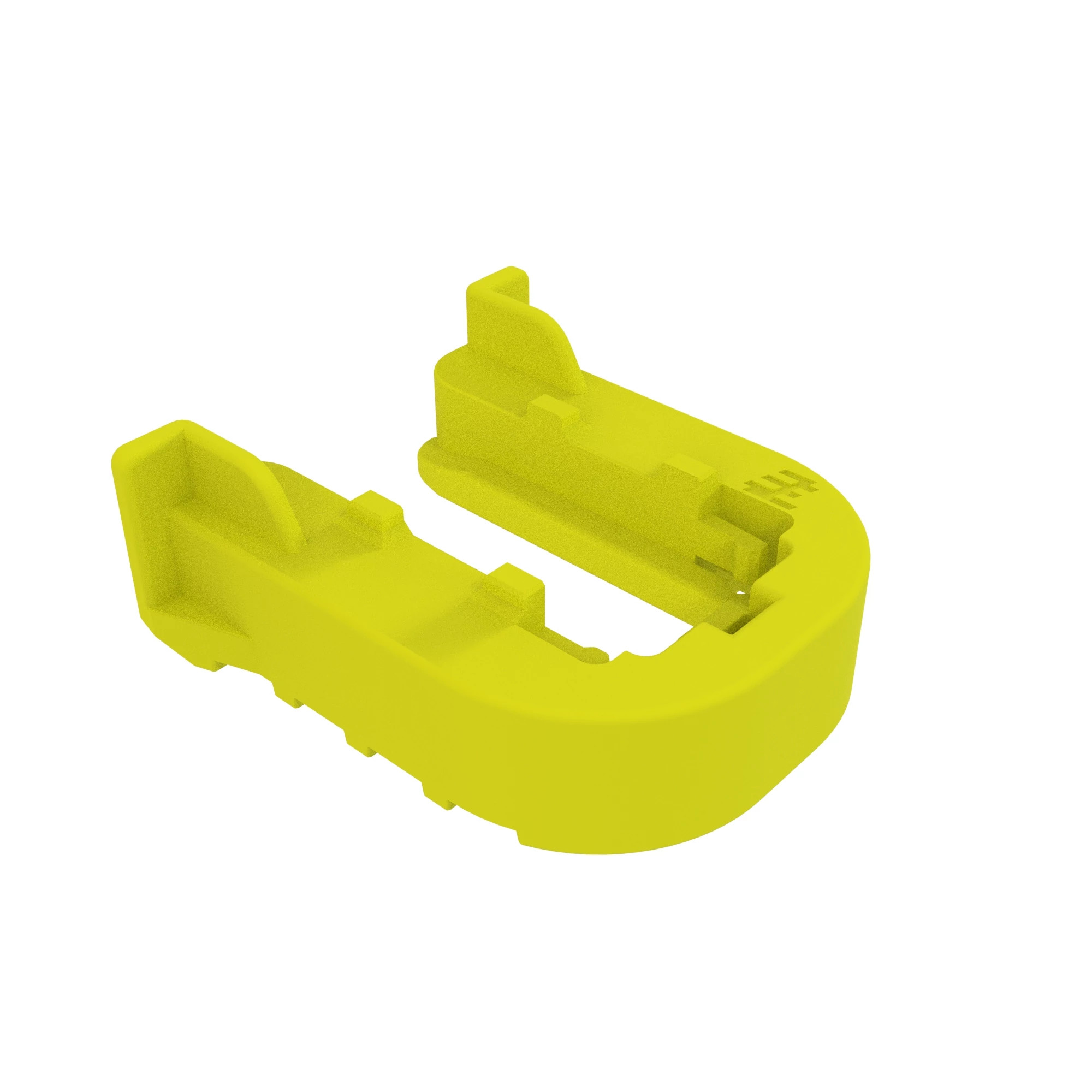 ACCY TYCO MCP FIXING SLIDE YLW PLST