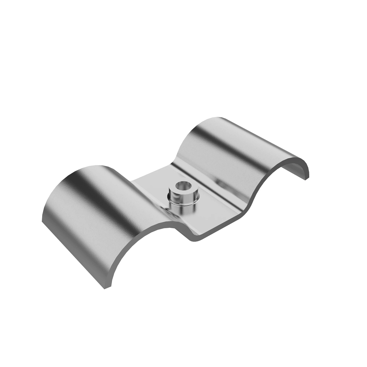 Half Clamp, Back Oil Tube W/ Thread