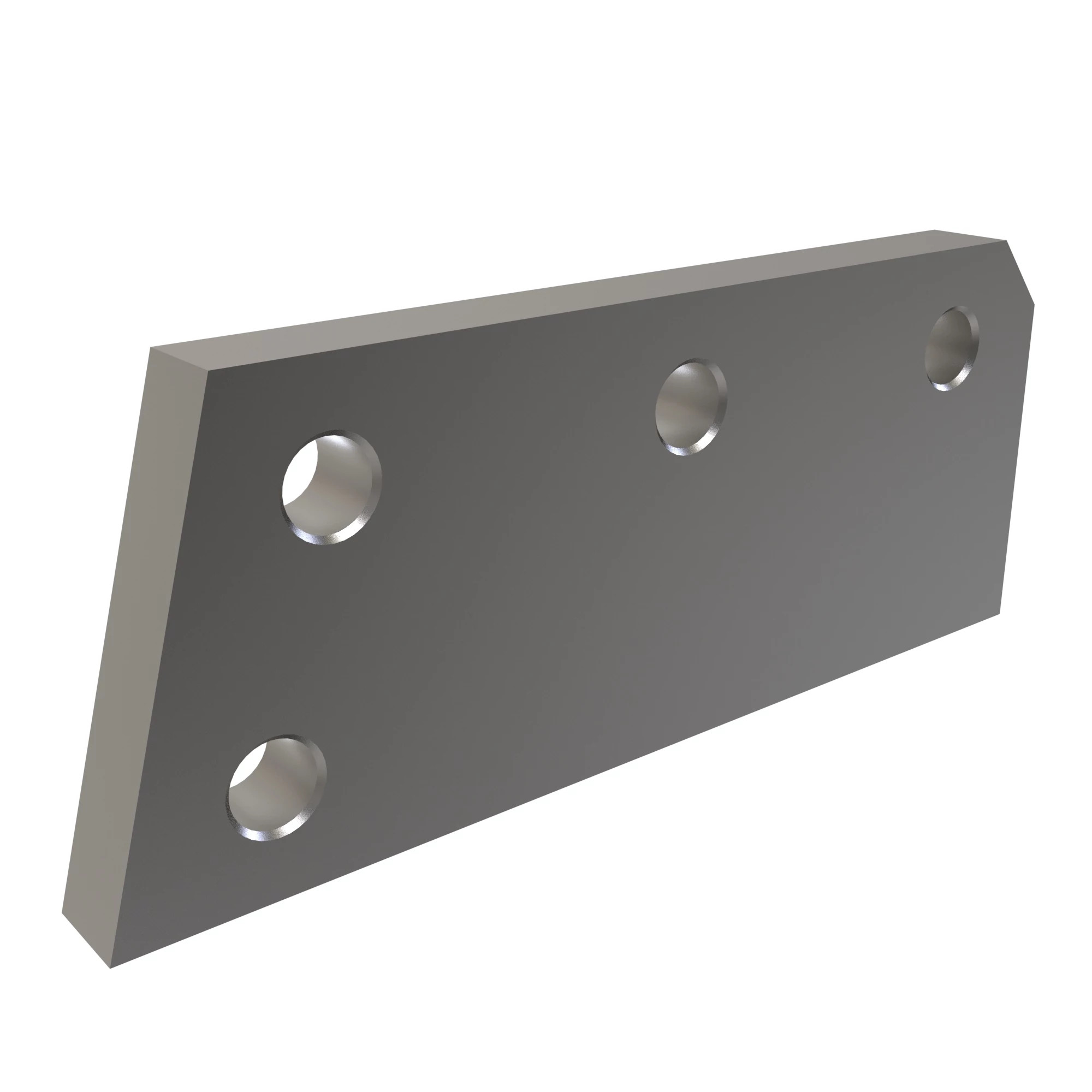 ROCK DEFLECTOR MOUNTING PLATE