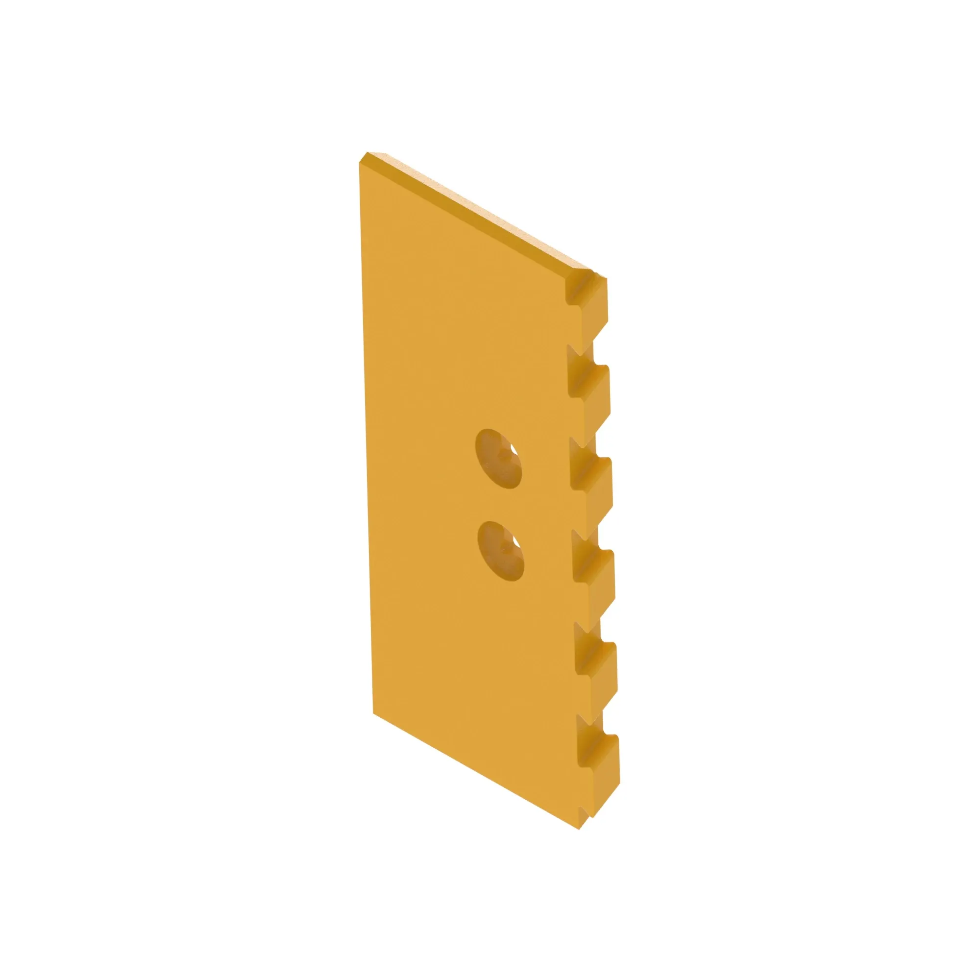 INTERLOCKING CUTTING EDGE LH END SEGMENT
