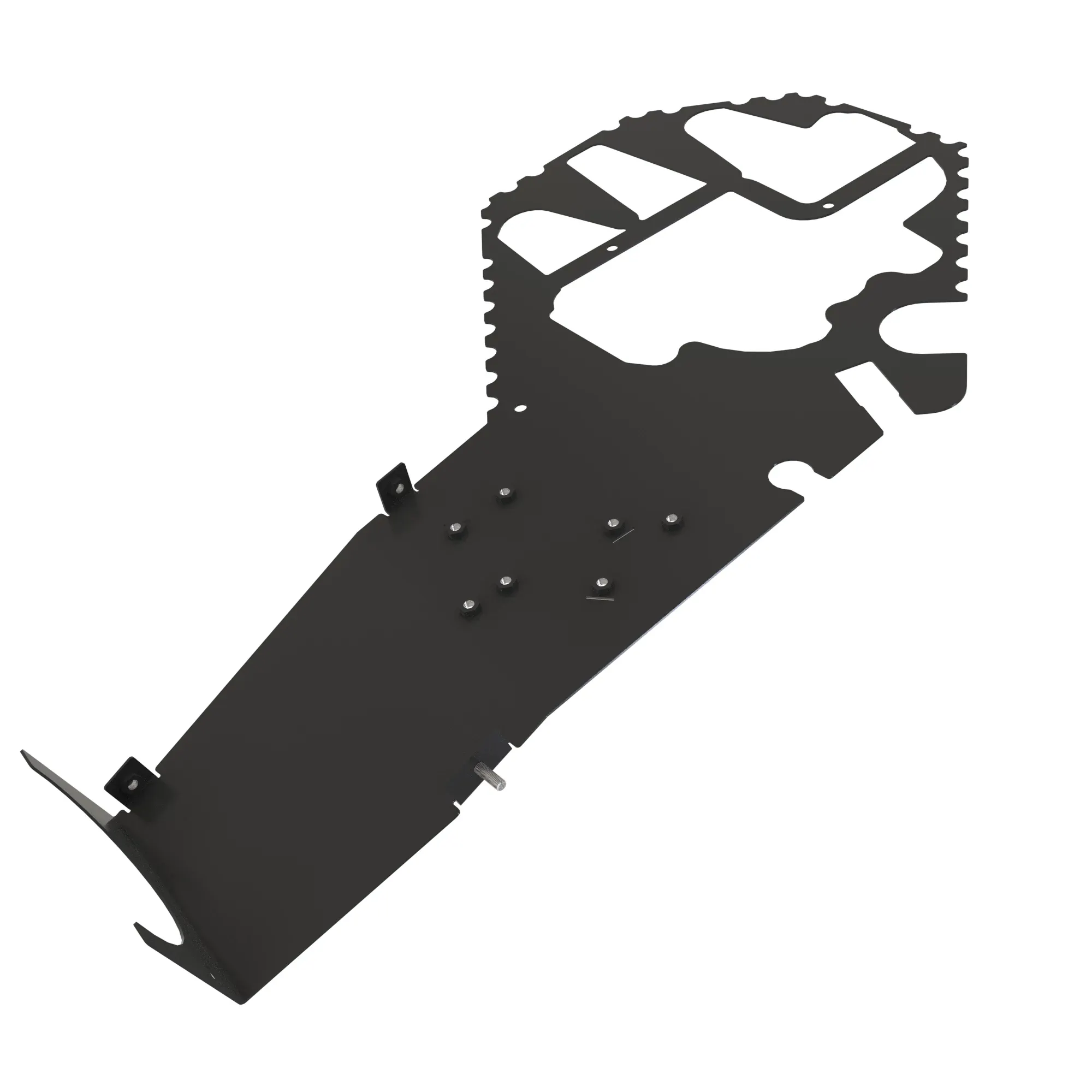 ATD BOTTOM DEBRIS SHIELD, 
13.6L F11