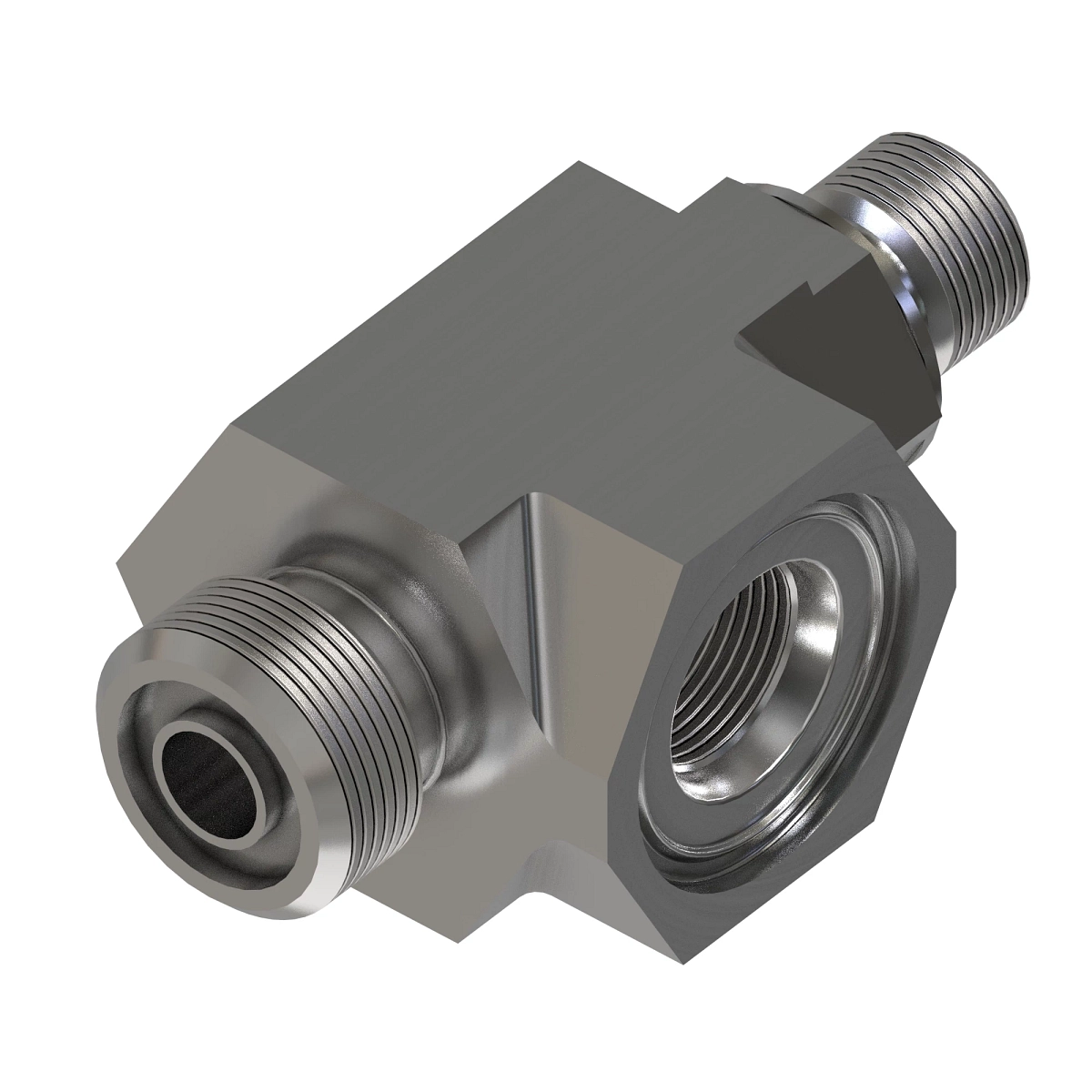 Fitting, Adjustable Stud Tee M12X10