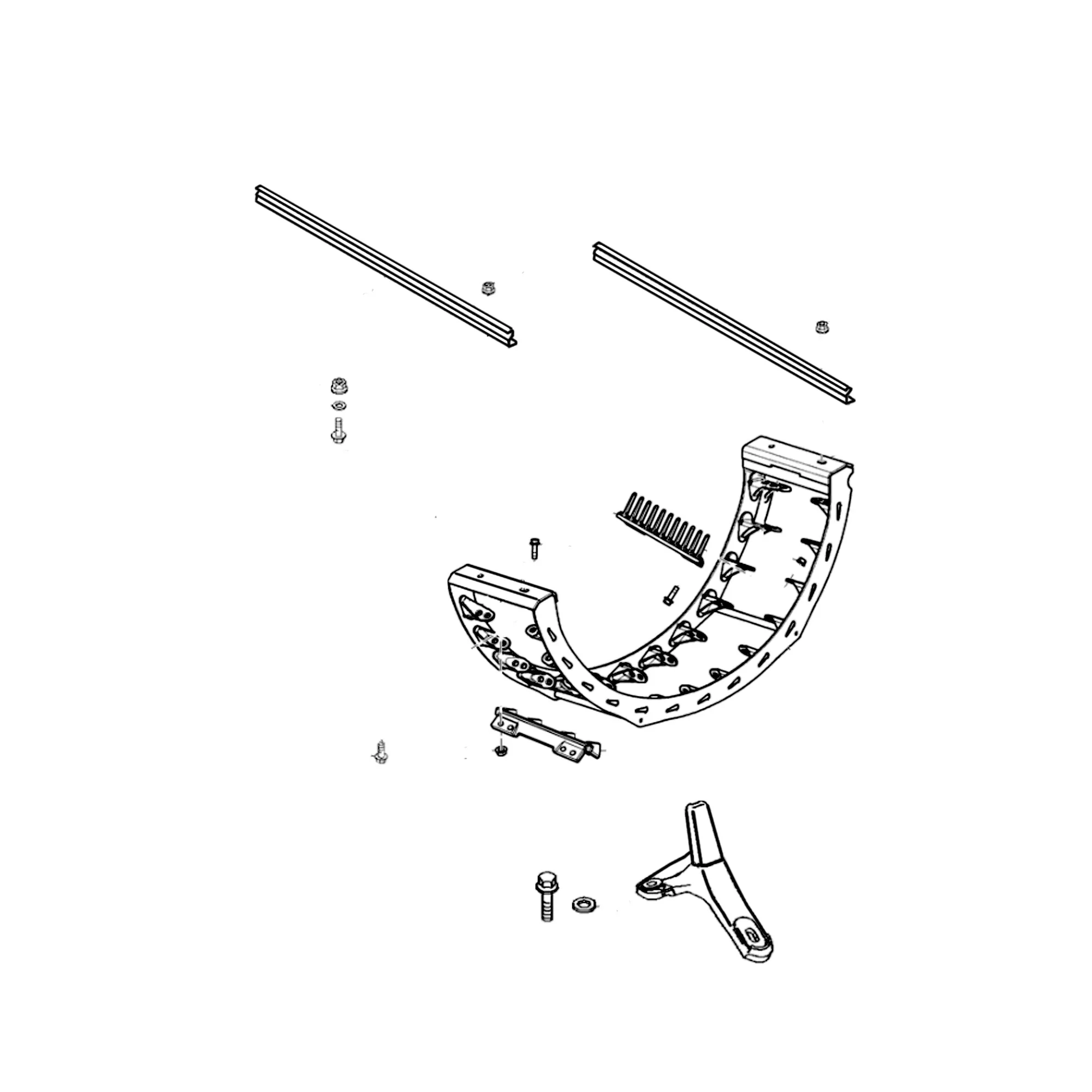 John Deere Separator Grate - BH84519