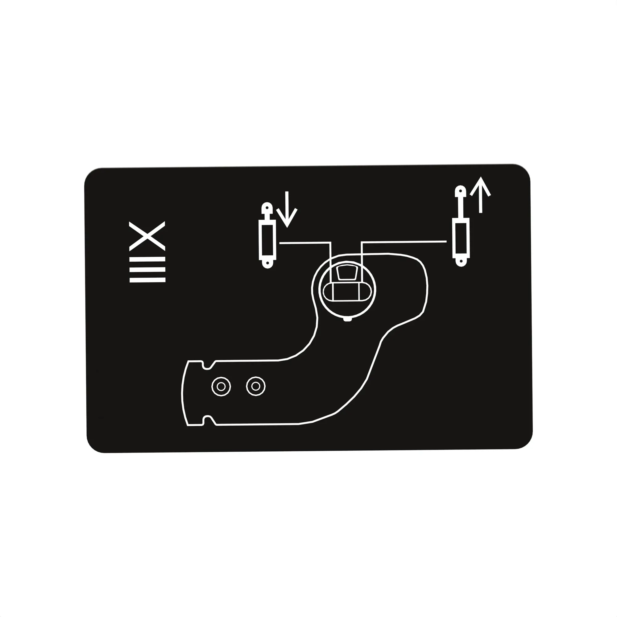John Deere 3rd SCV Switch Label - LVU28069