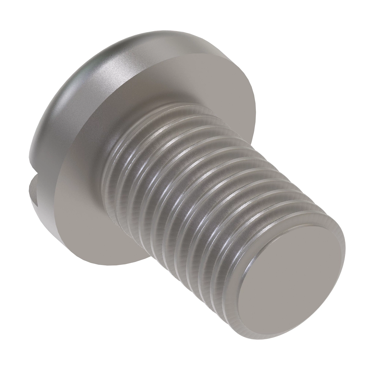Screw, Machine, Slotted Pan Head