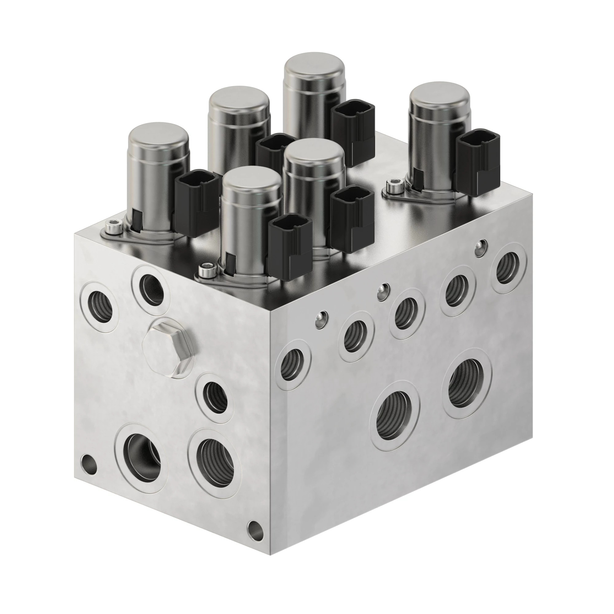 John Deere Topper Collector Manifold Valve - AXT11043