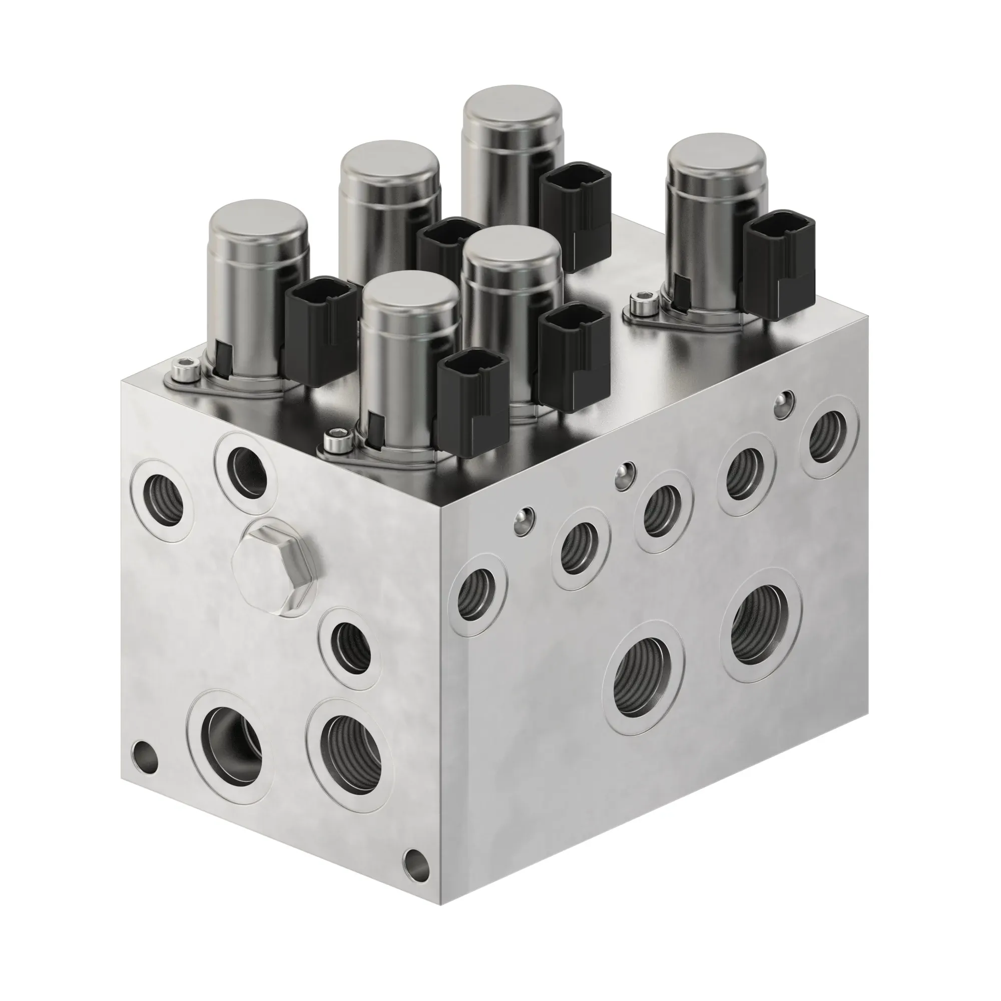 John Deere Topper Collector Manifold Valve - AXT11043