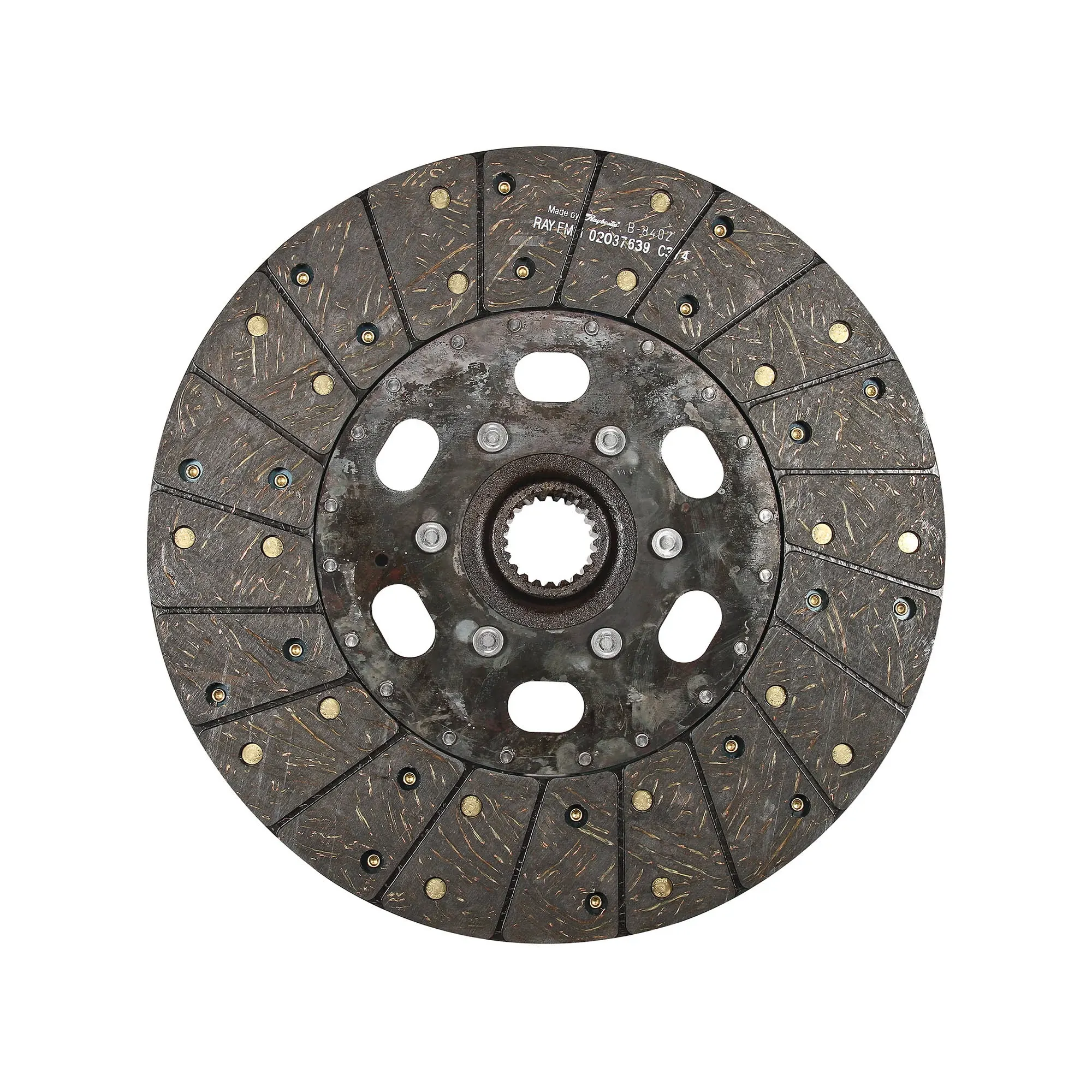 DISK, CLUTCH, WITH FACING