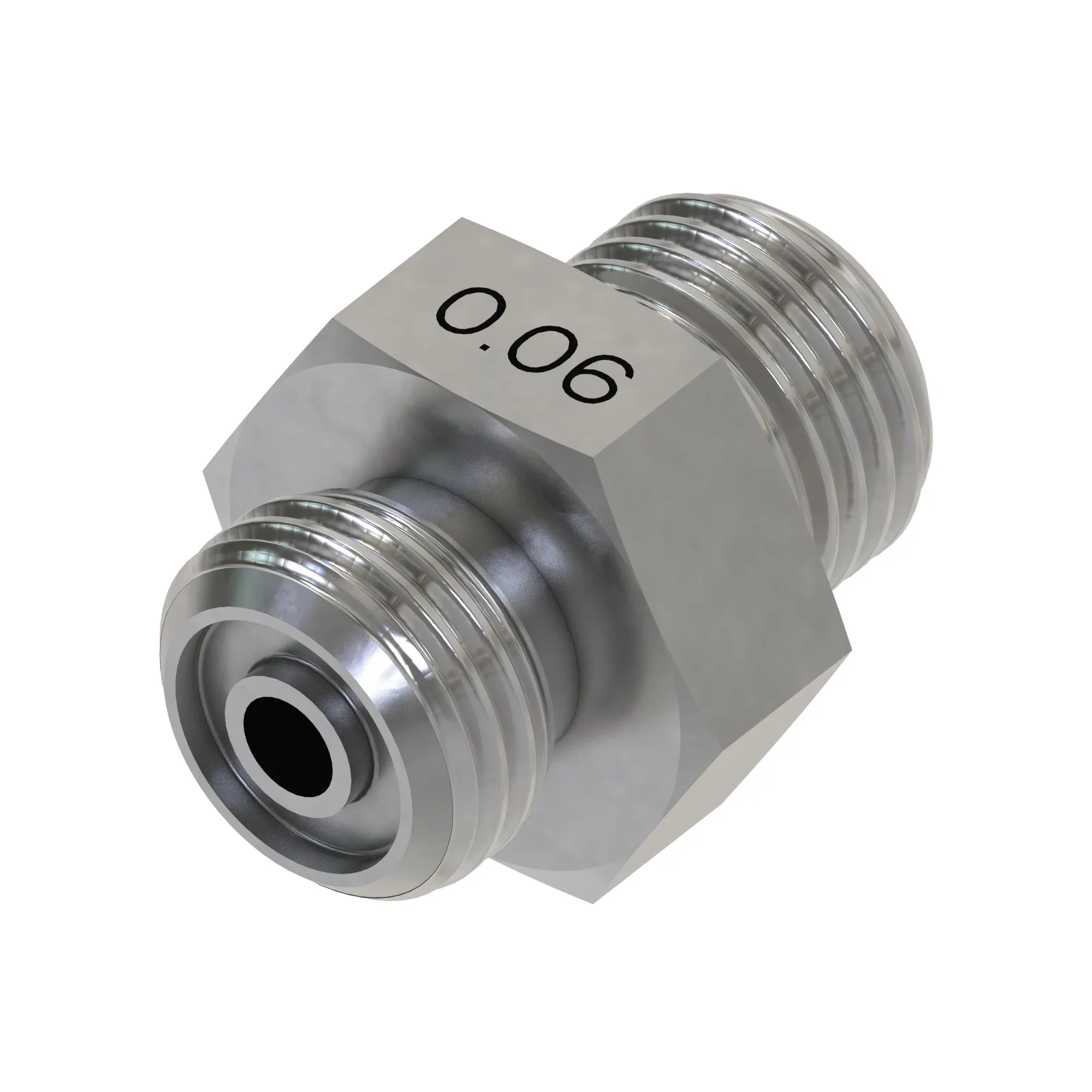 John Deere Special Orifice Straight Threaded Adapter Fitting - T339367