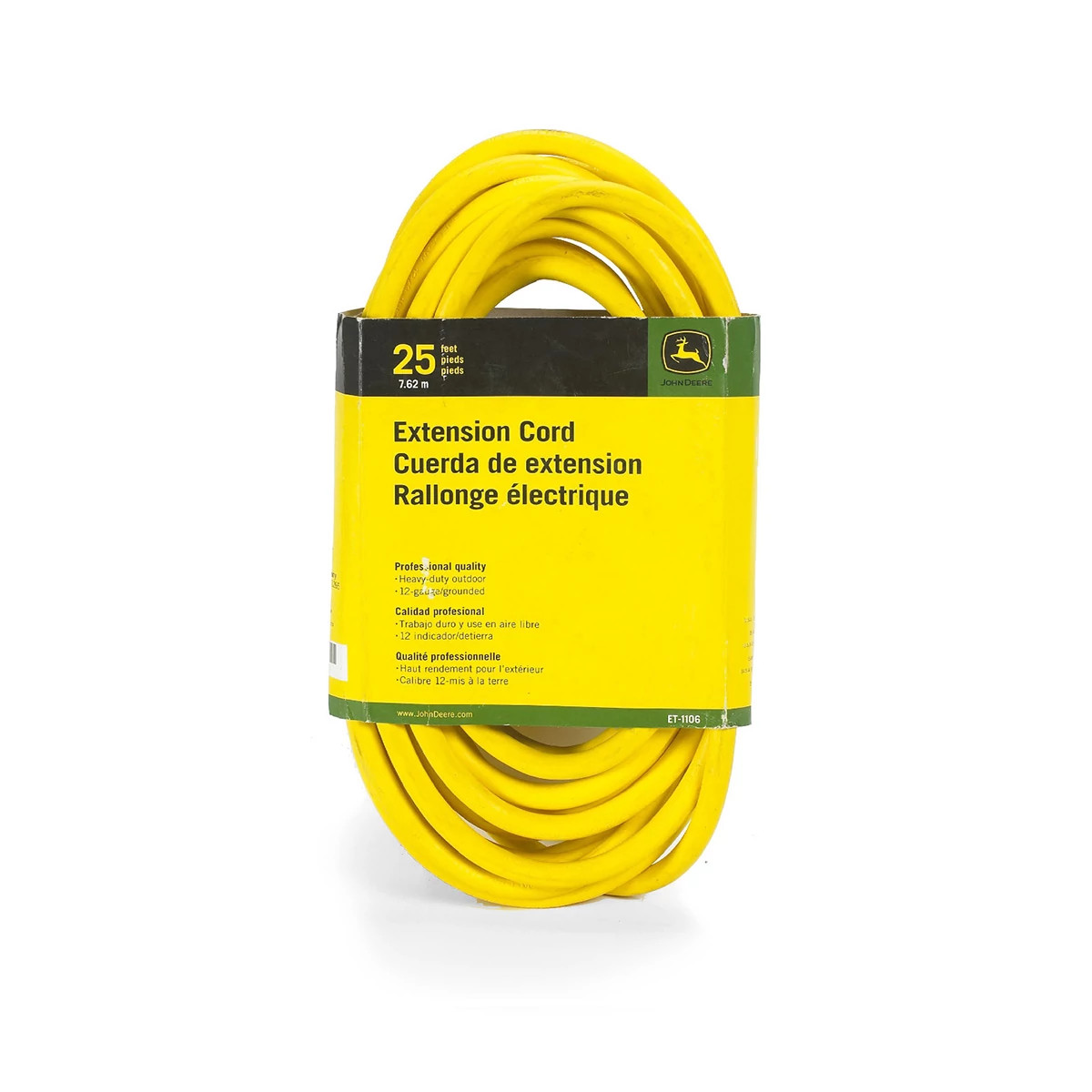 "25' Extension Cord - 12 Gauge (ET-1106-J)"