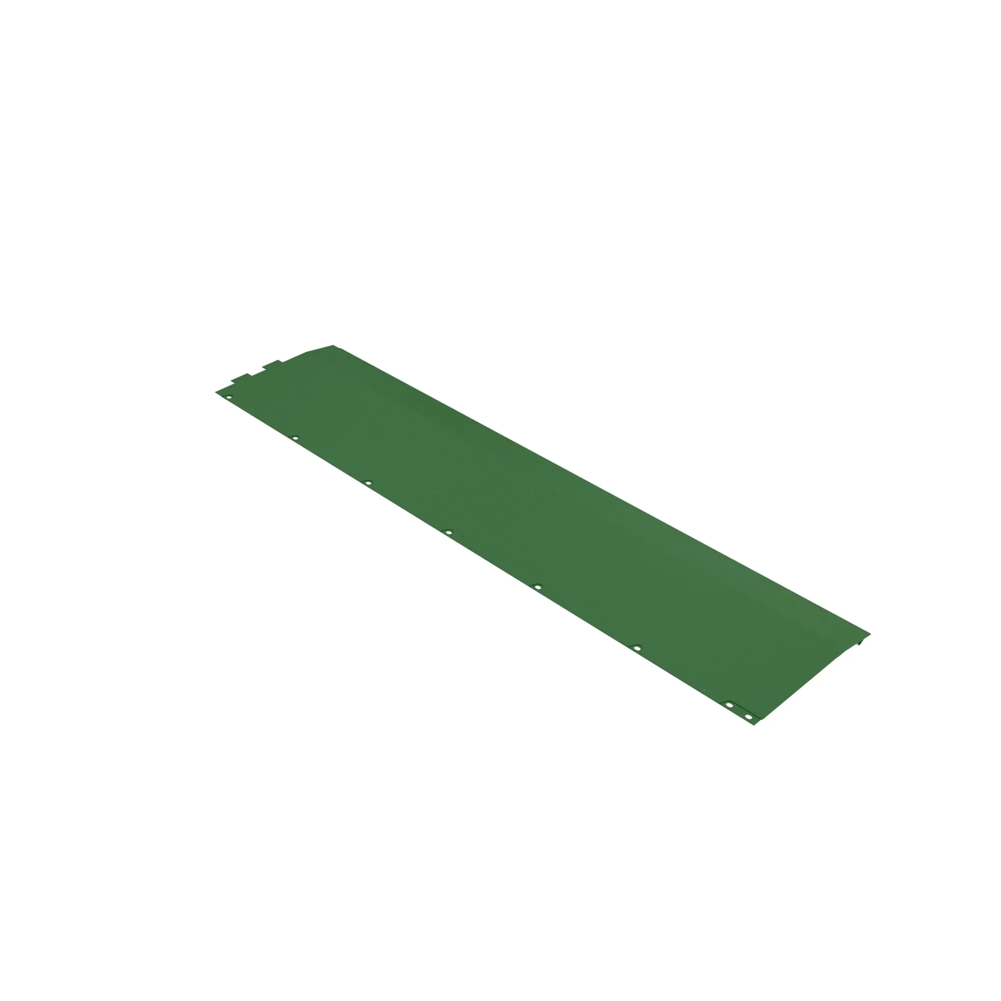 John Deere Feed Assembly Plate, Left Side, 18' - AH229408