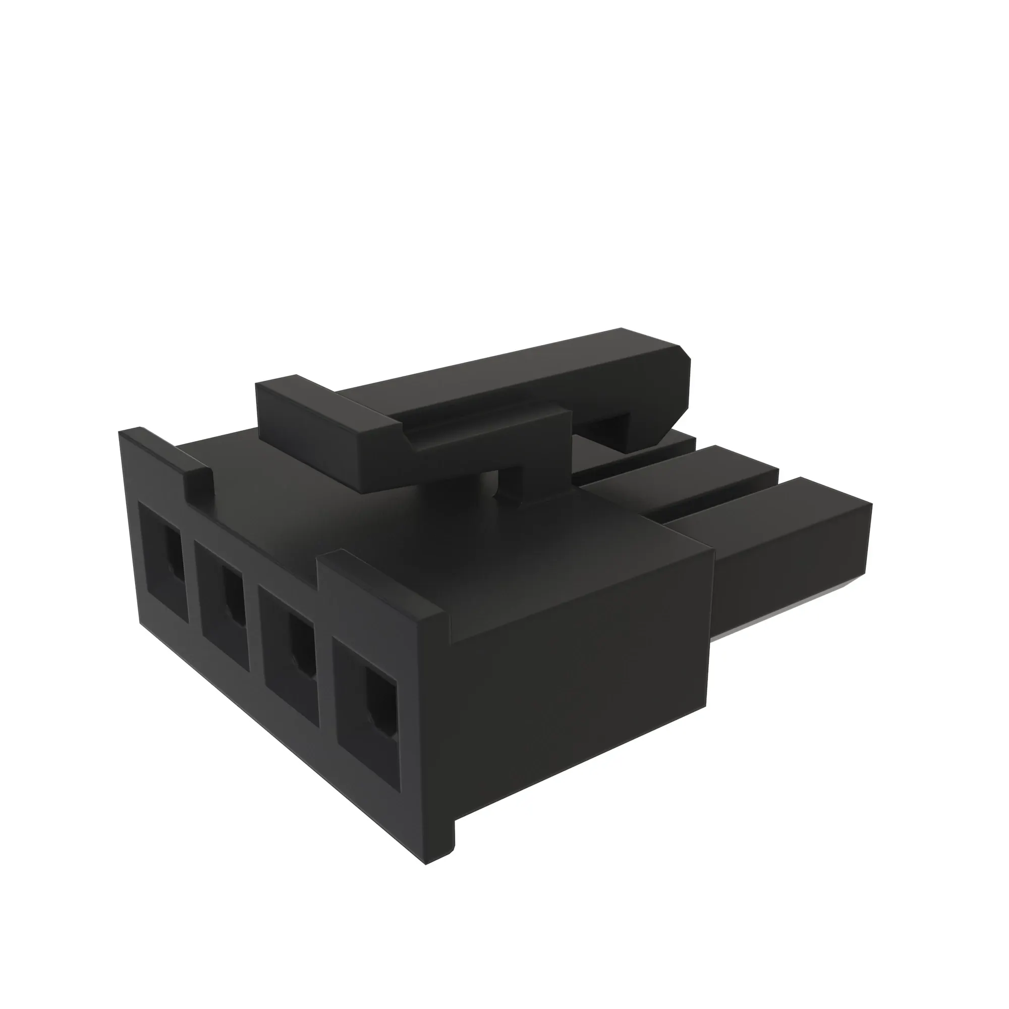 CONN MOLEX MFITJR 4W F NAT NYL