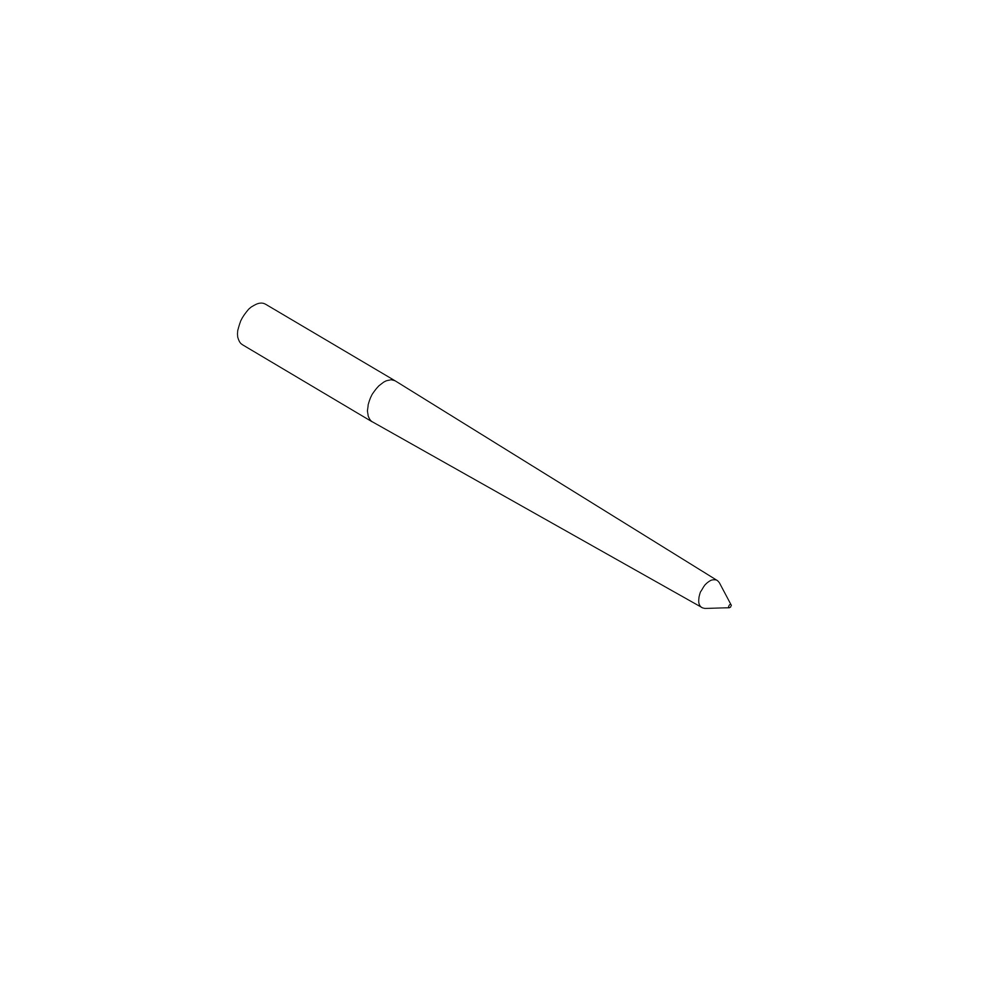 TINE, 1/4,SOLID,PL,5.5,3/8 MT