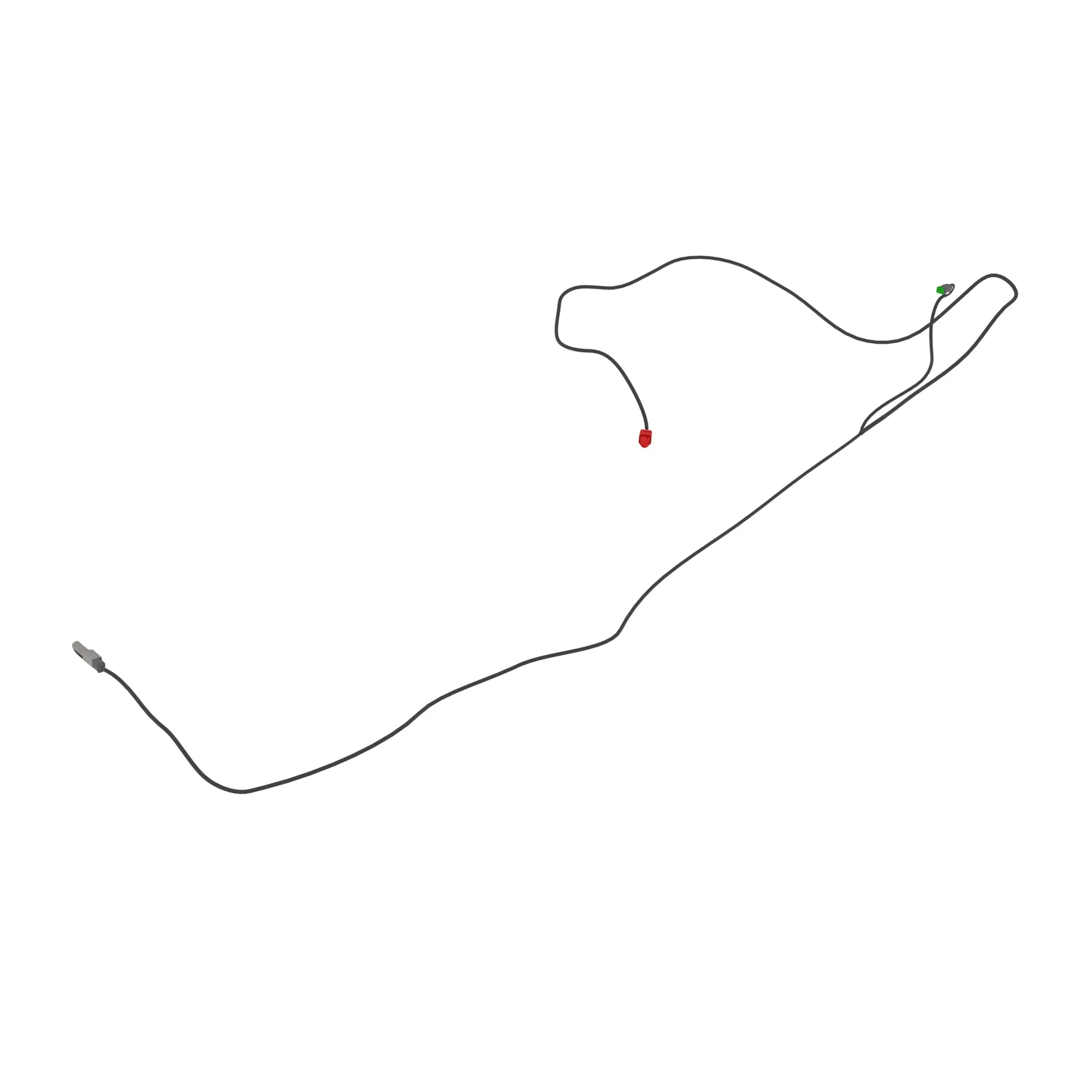 John Deere Load Coupler Chassis Wiring Harness - AT468557