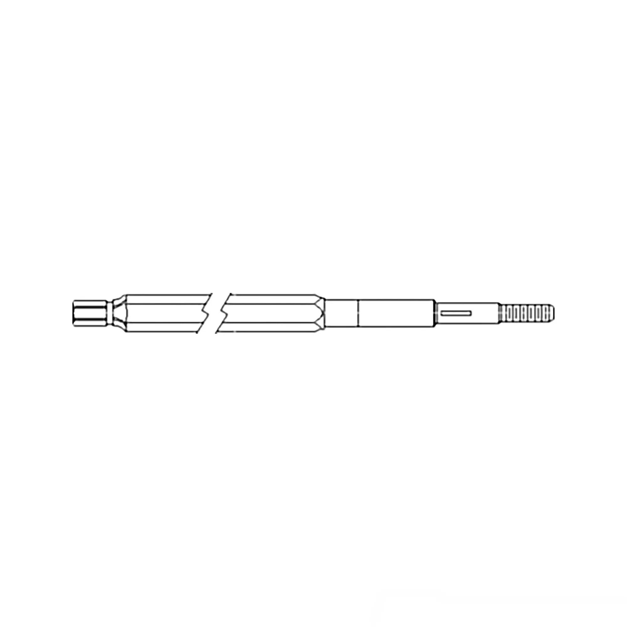 John Deere Feeder House Upper Shaft - H151566
