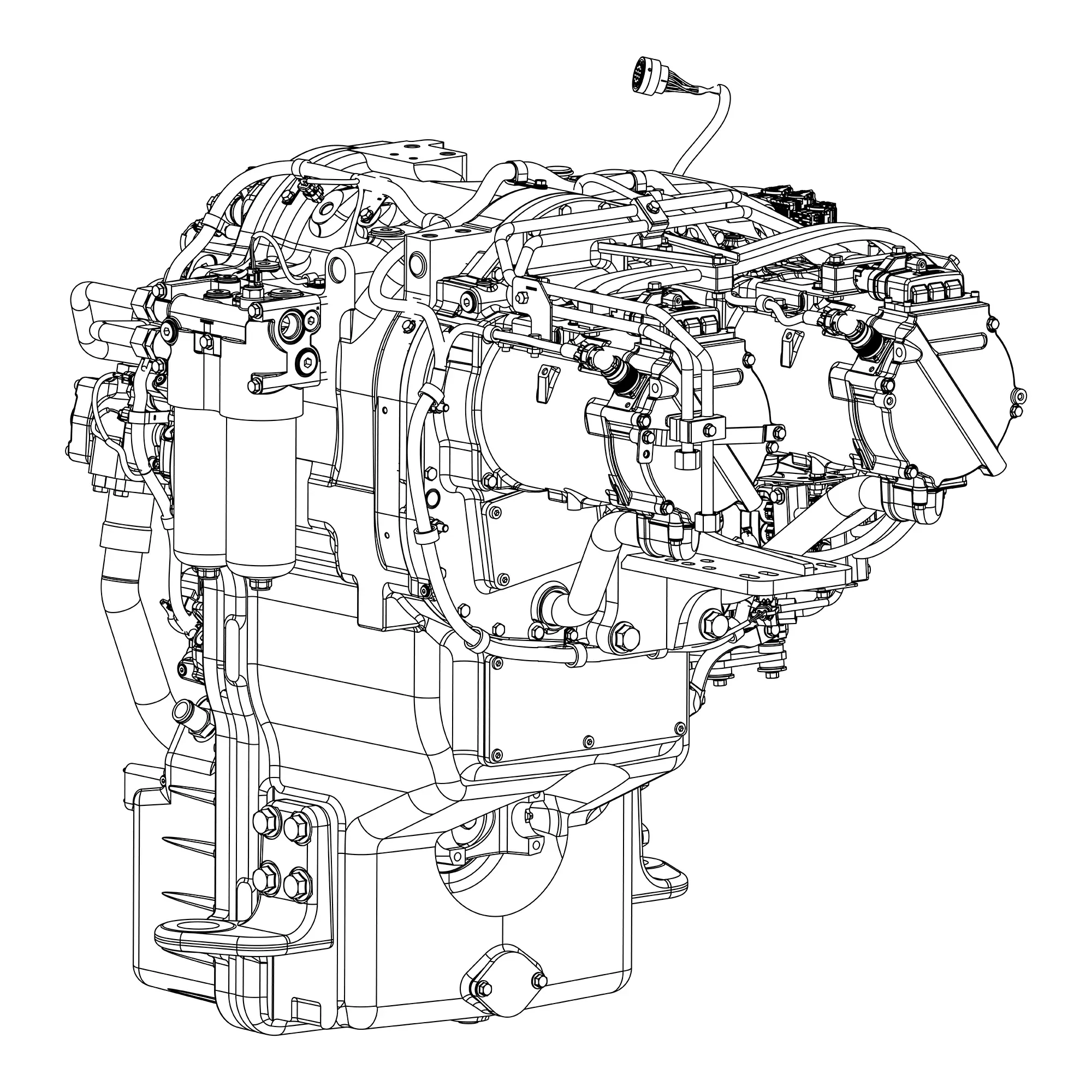 Transmission, Lynxvt 744/824 Trans