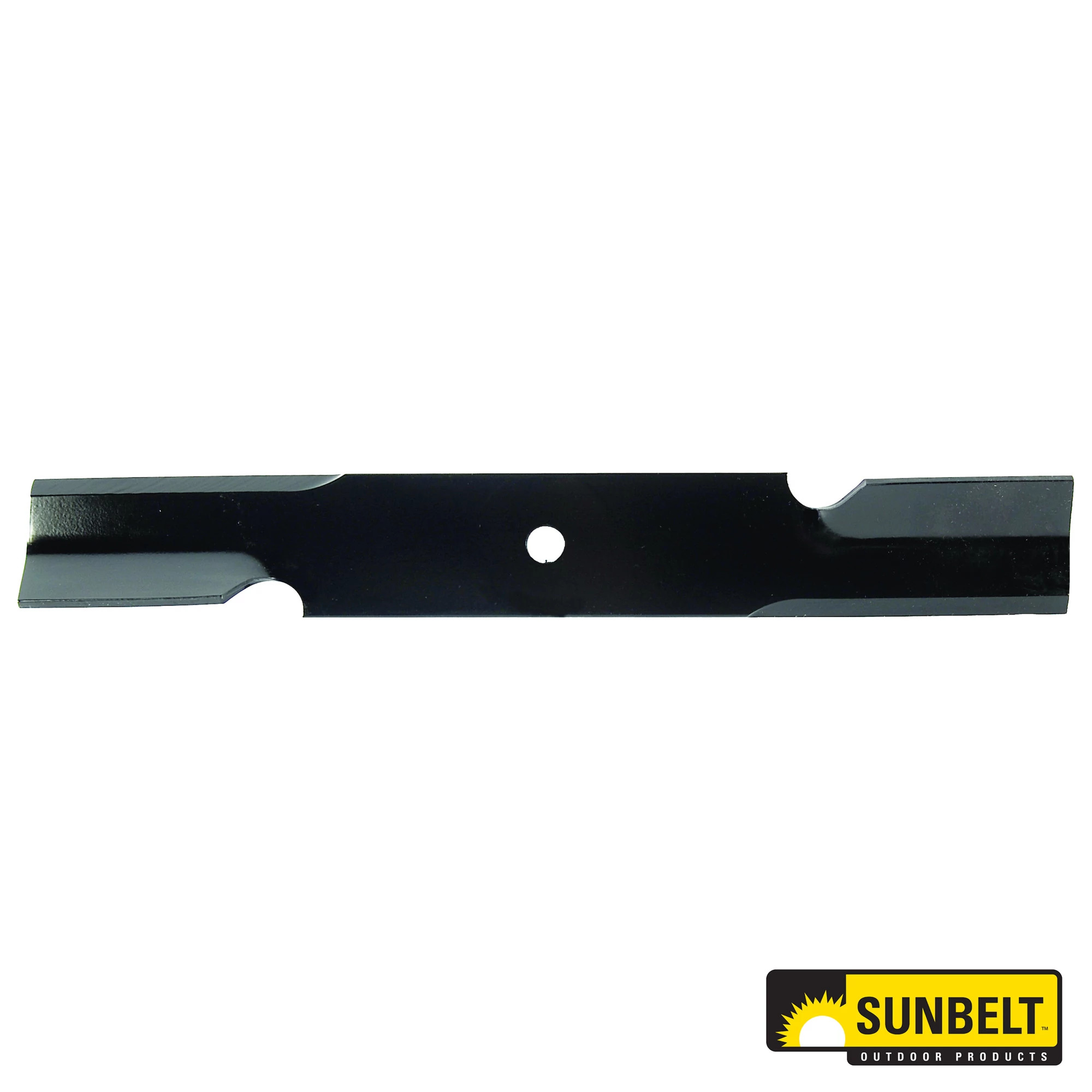 Sunbelt XHT Notched Medium Lift Mower Blade, 18 inch Length - A-B1SC3801