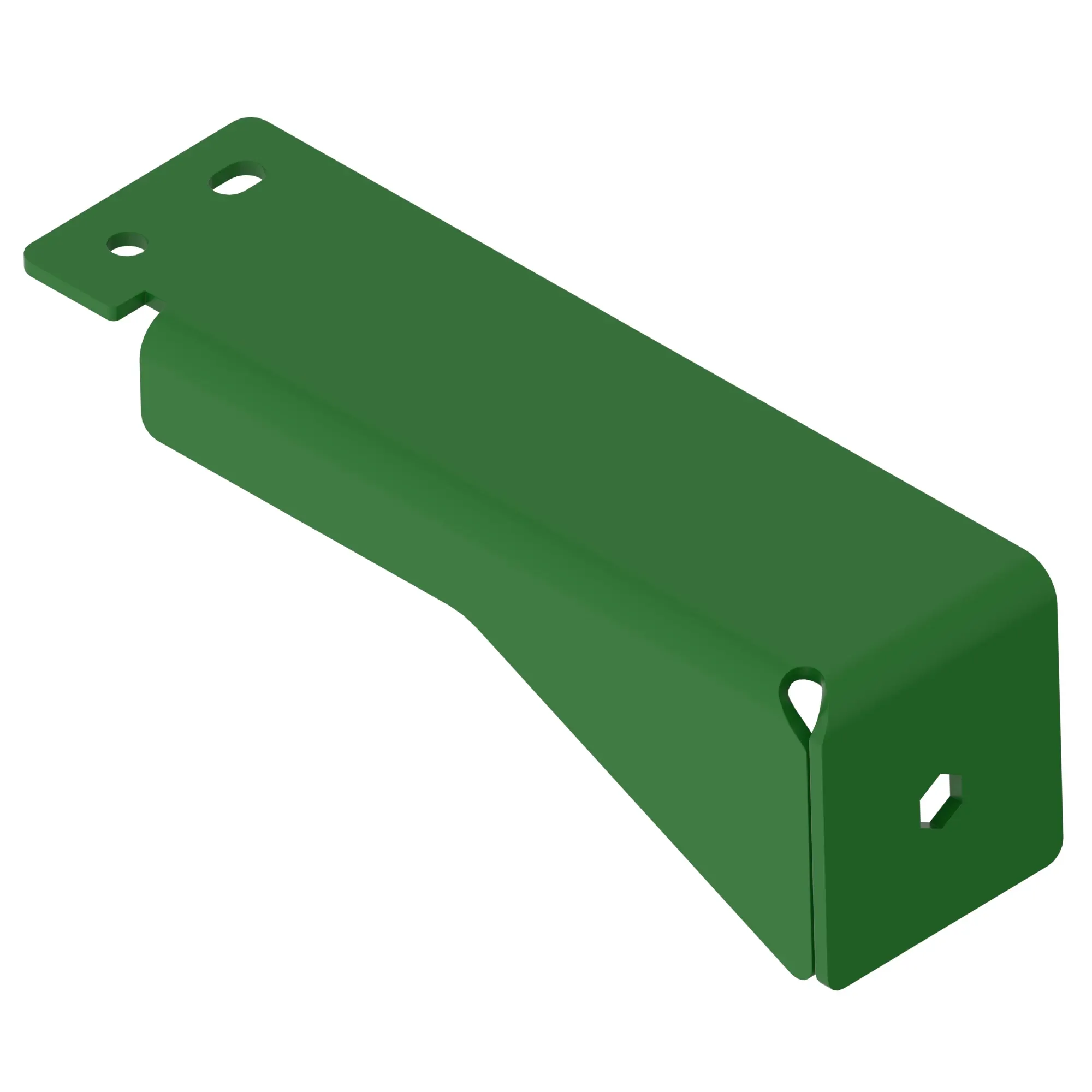 BRACKET, LH FAN SHIELD, STOPPER