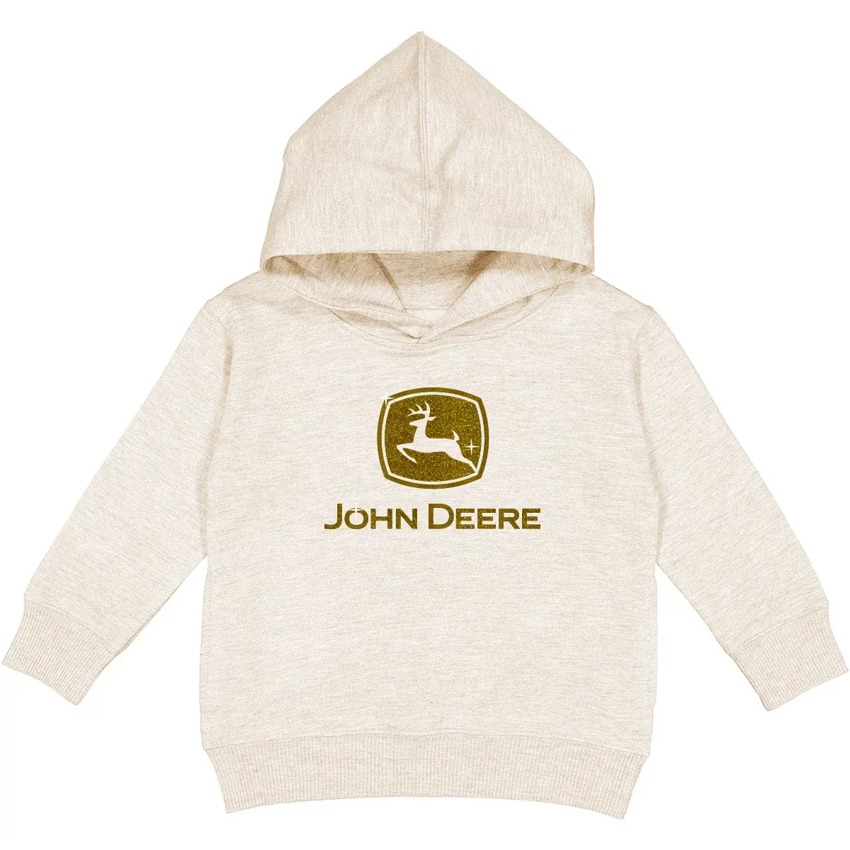 Toddler Gold Glitter Logo Hoodie - 2T