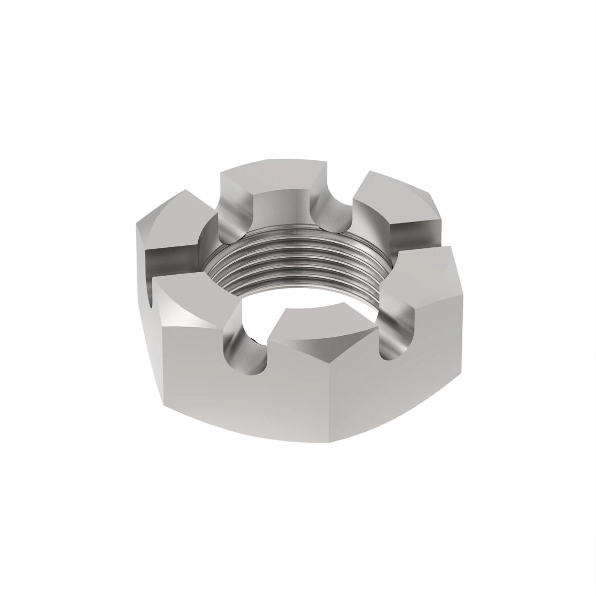 Nut, Metric, Thin Hex Slotted
