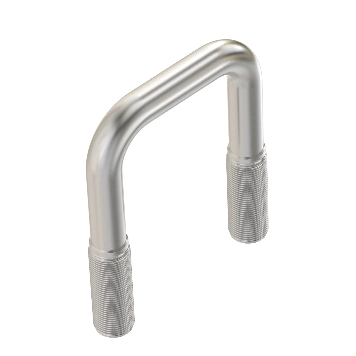 U-Bolt, M20 X 120, 3" Span, Zn