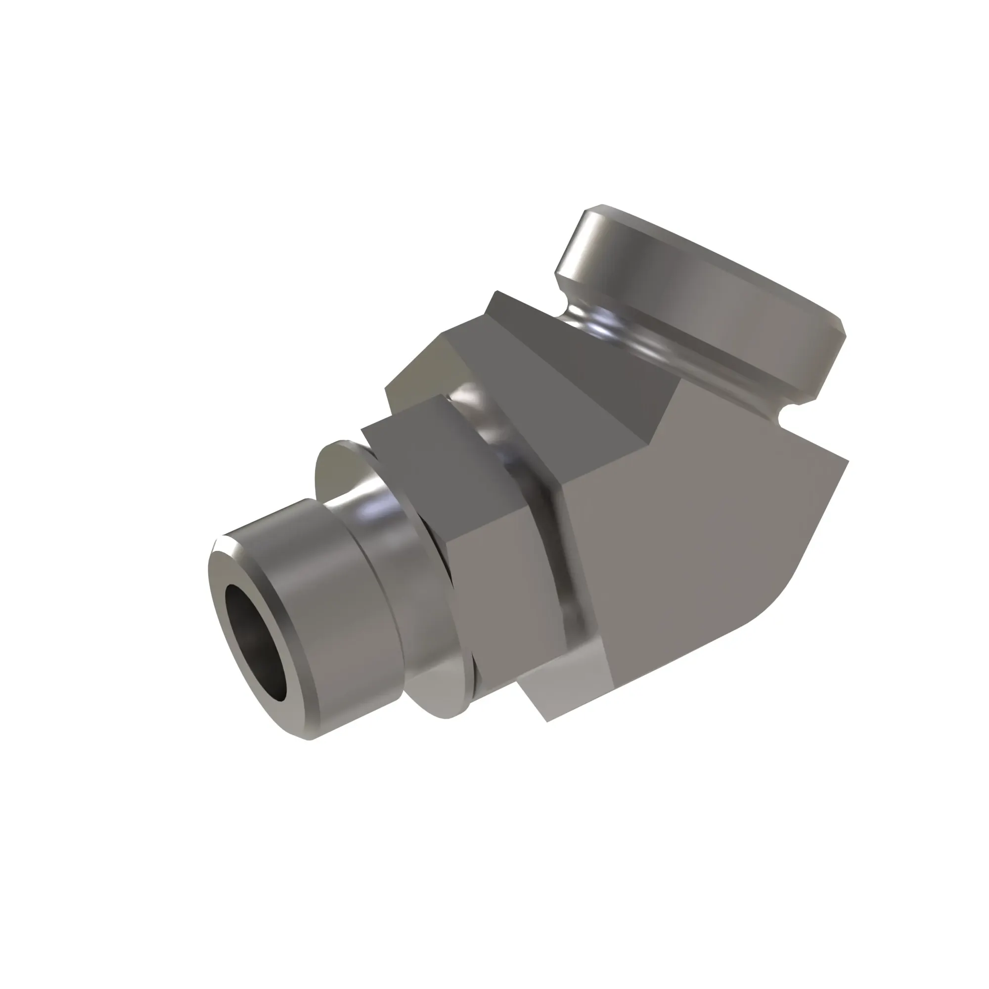 45 DEG STRAIGHT THREAD,O-RING FSF