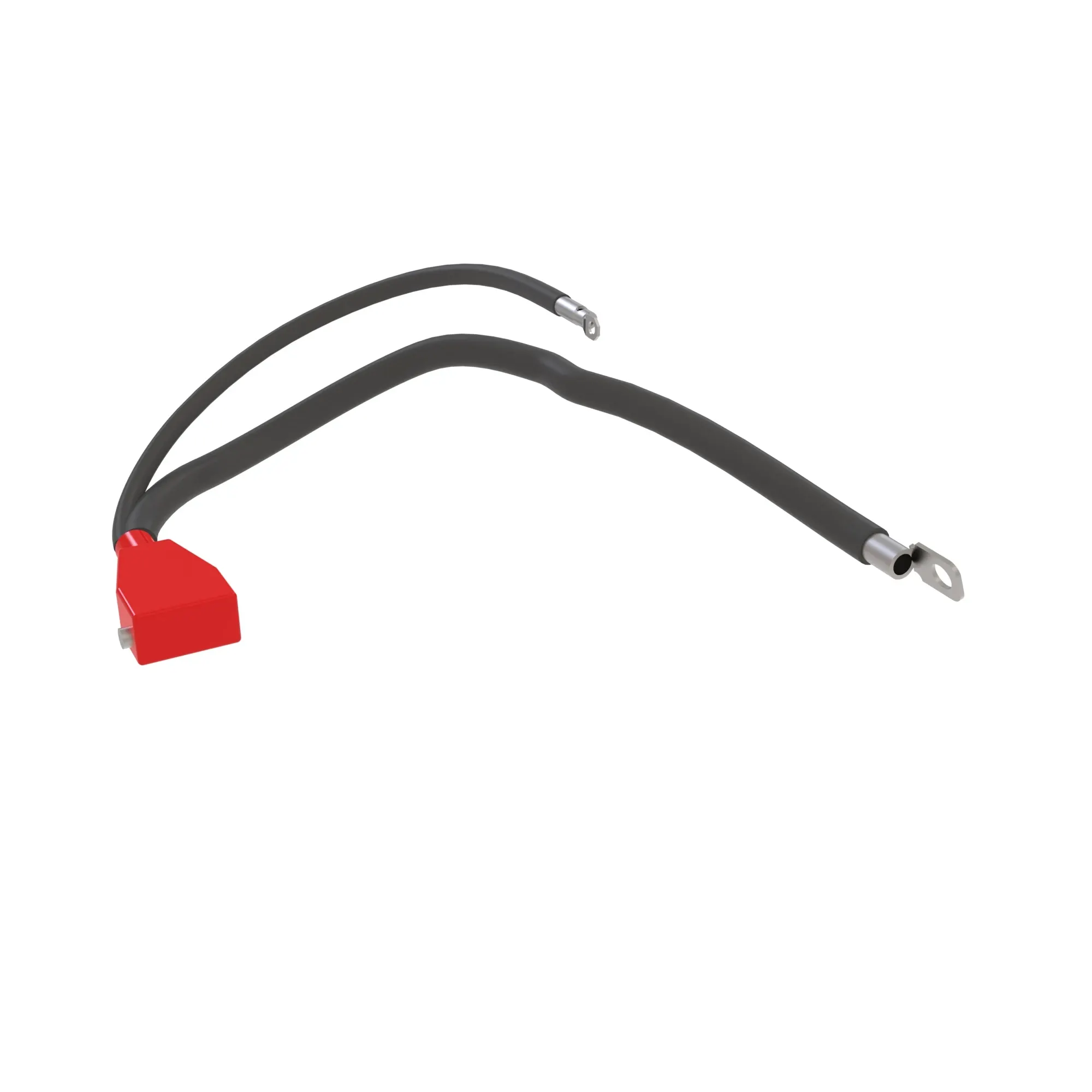 John Deere Positive Battery Cable, Length 534 mm - AUC10265