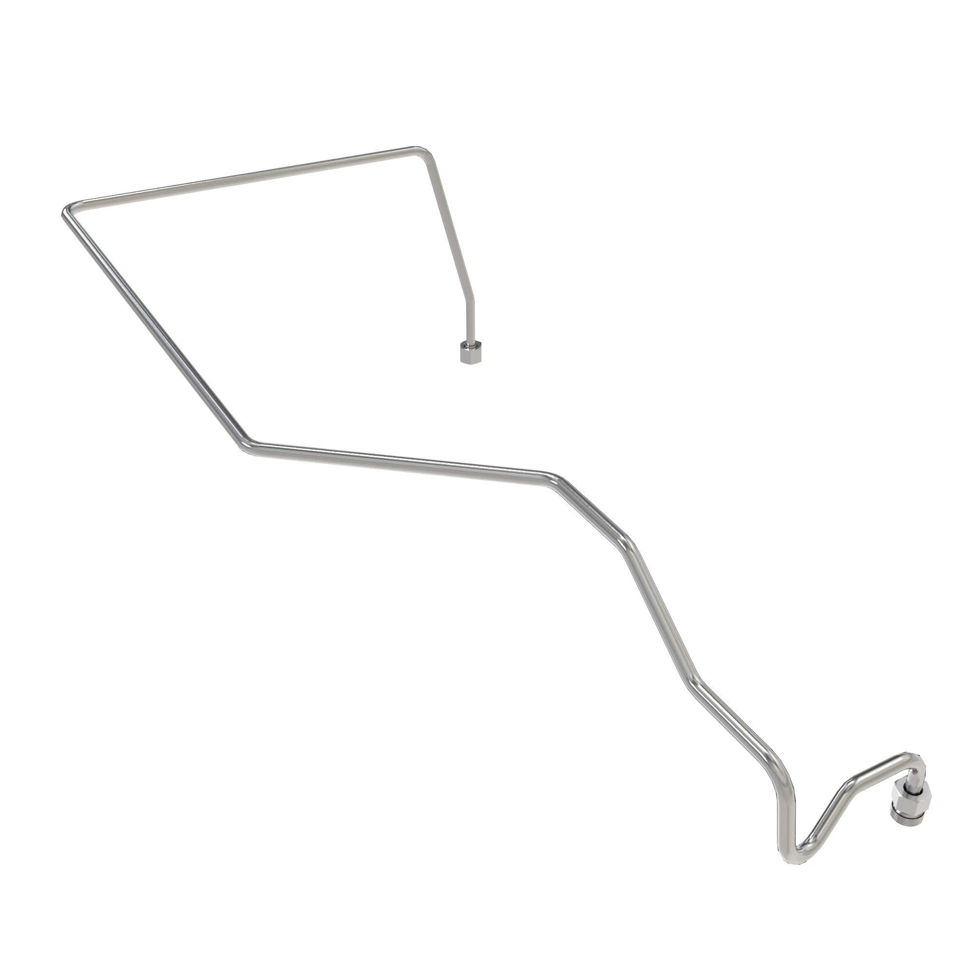 John Deere Brake or Steering Load Sense Oil Line - RE574387