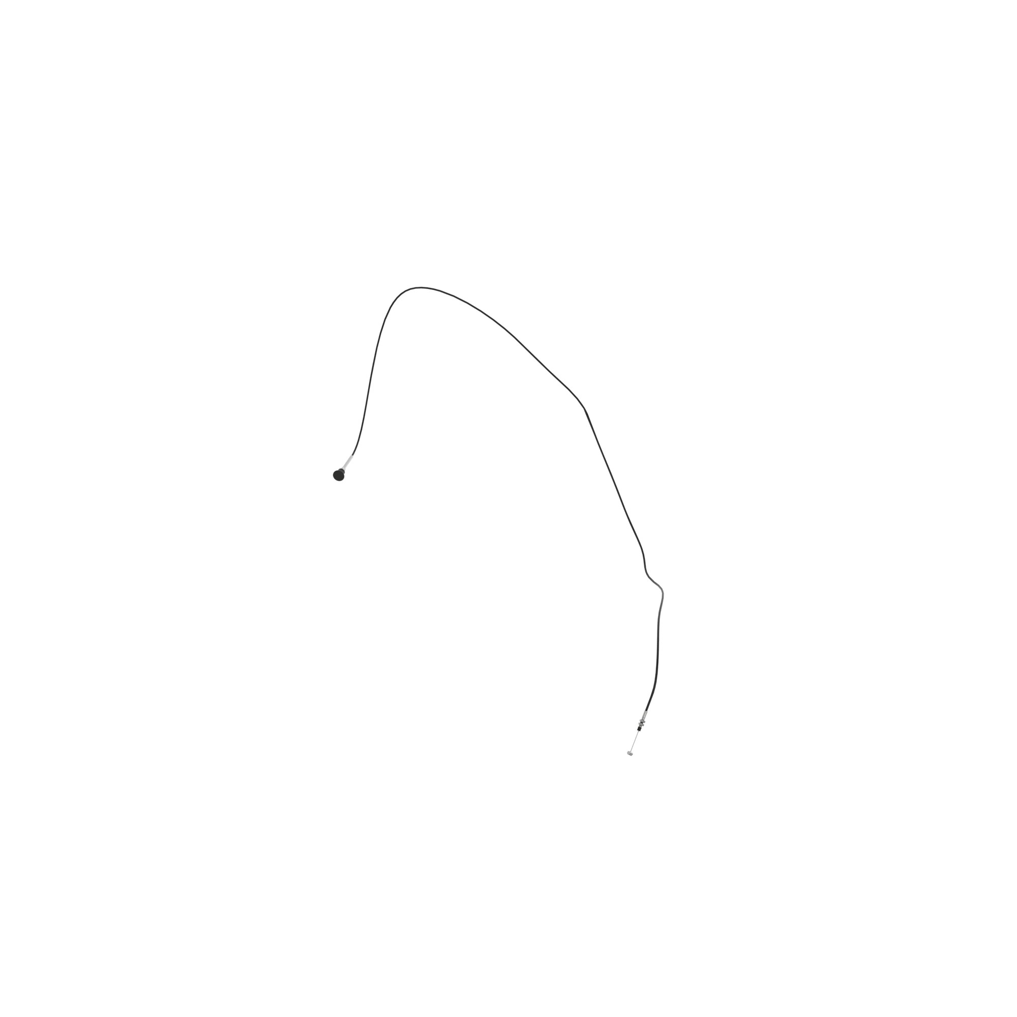 CABLE, CHOKE (W/ KNOB)