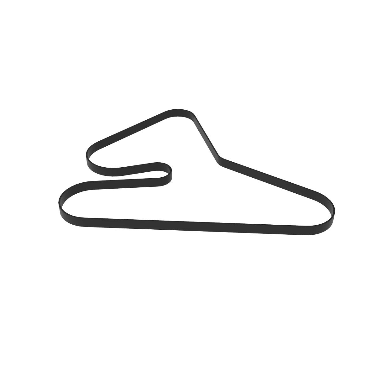 John Deere Engine Fan Drive V-Belt, Effective Length 2723 mm (107 inch) - R269531