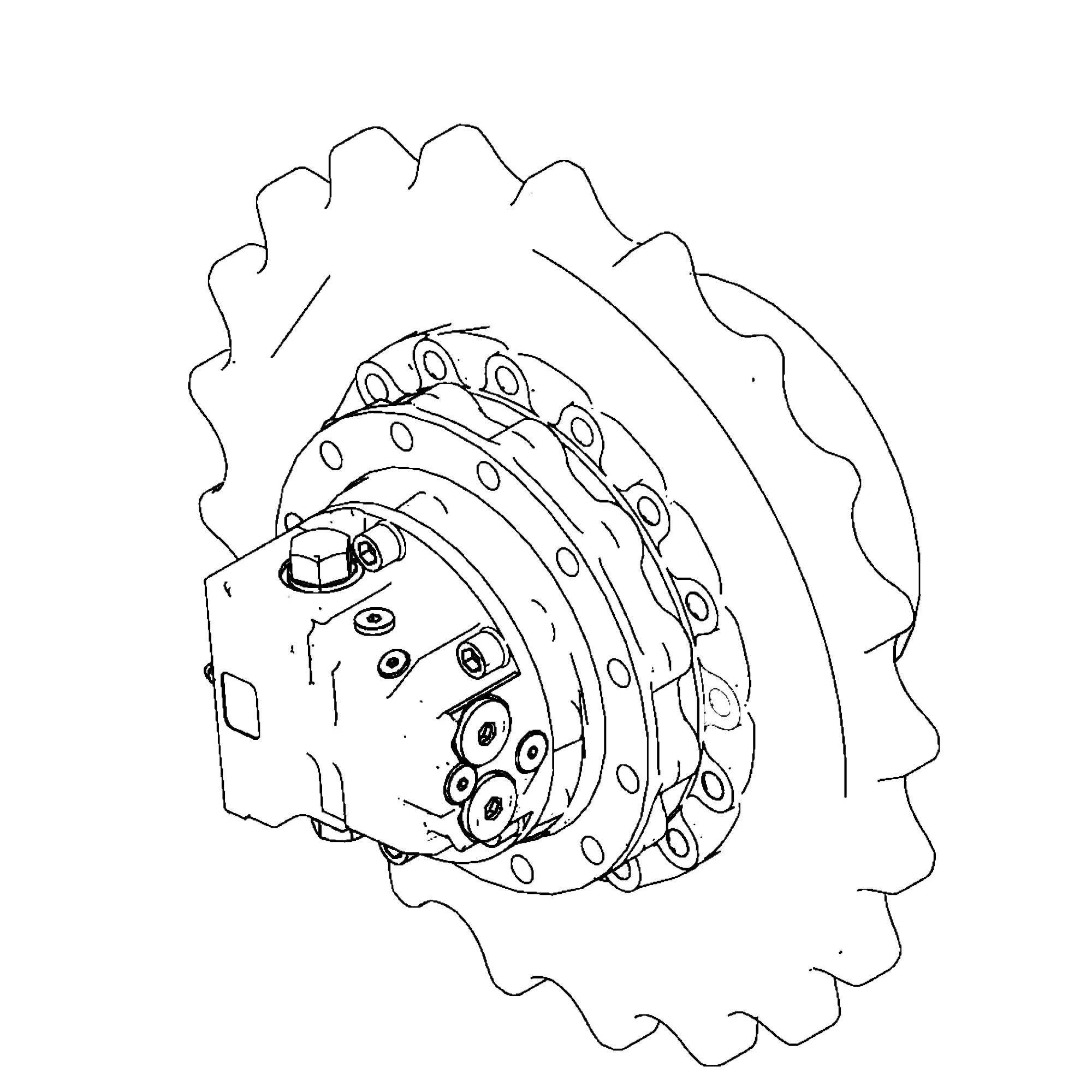 John Deere Hydraulic Motor - 9291582